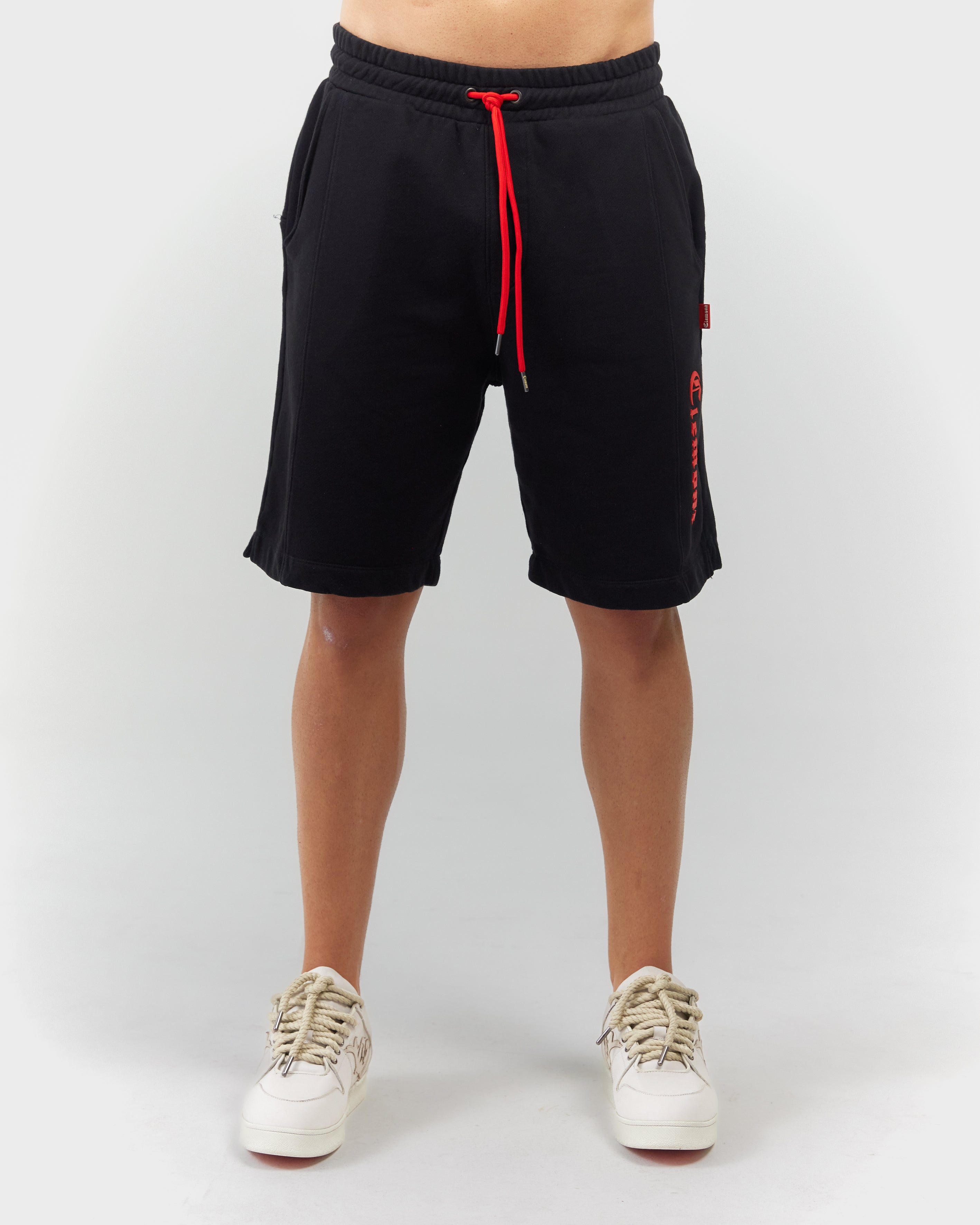 BERMUDA MEN  INCONTRO BLACK/RED CLEMONT