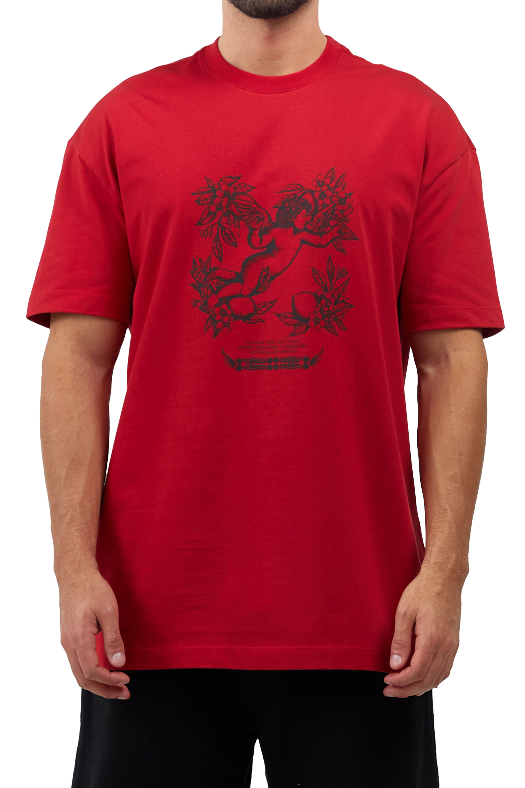T-SHIRT MEN SORRISO RED CLEMONT