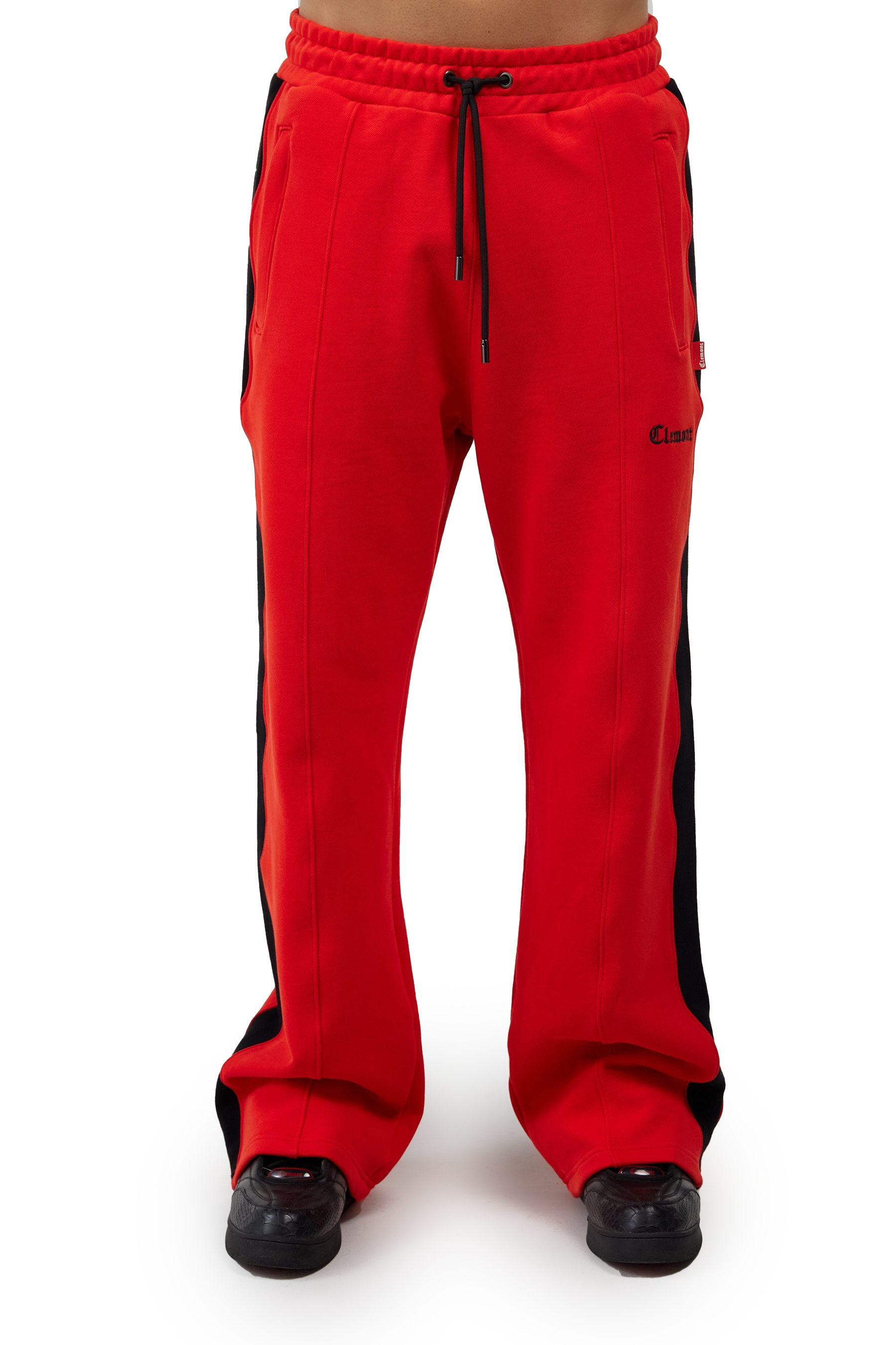 SWEAT PANTS MEN  RISPLENDERE RED CLEMONT
