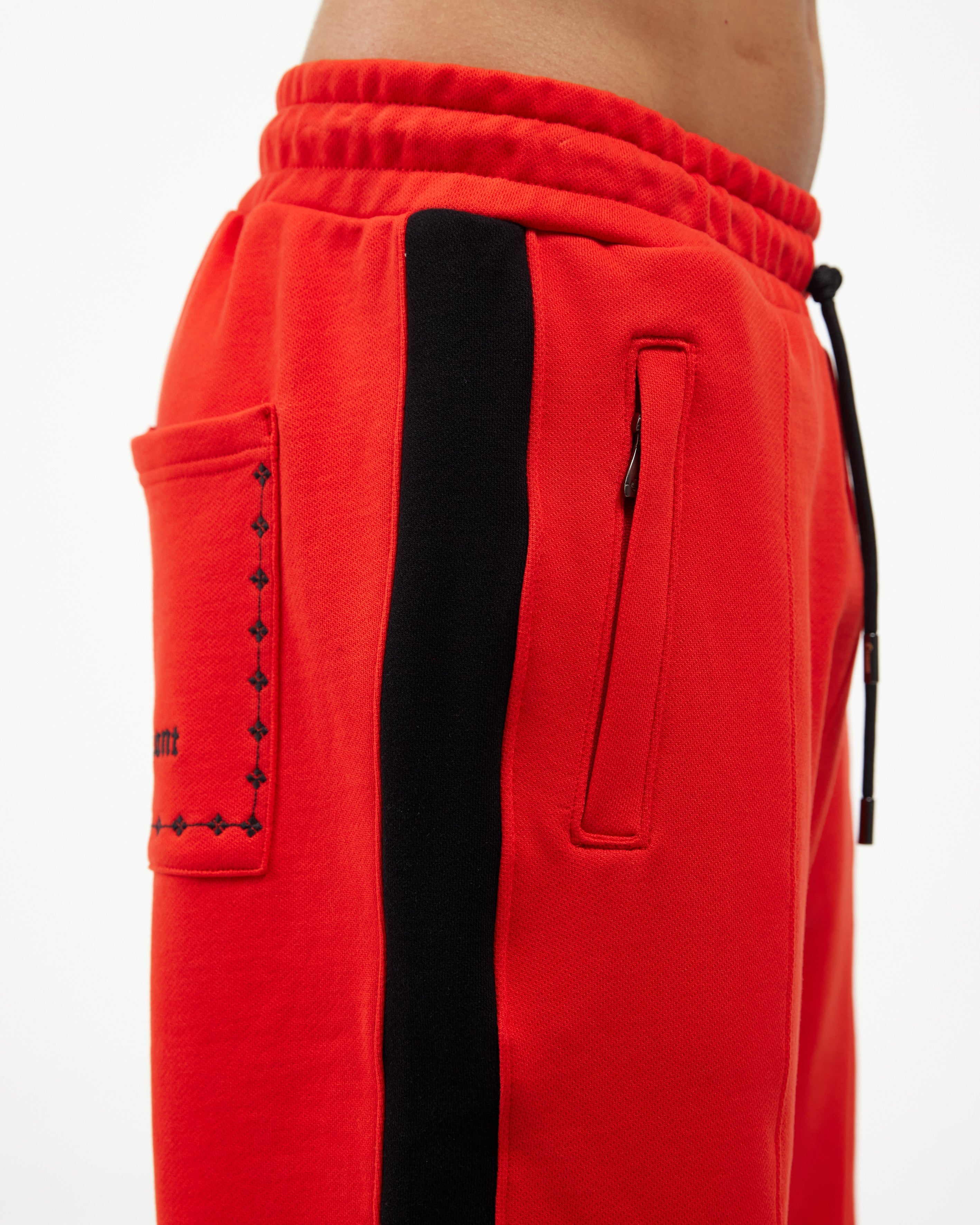 SWEAT PANTS MEN  RISPLENDERE RED CLEMONT