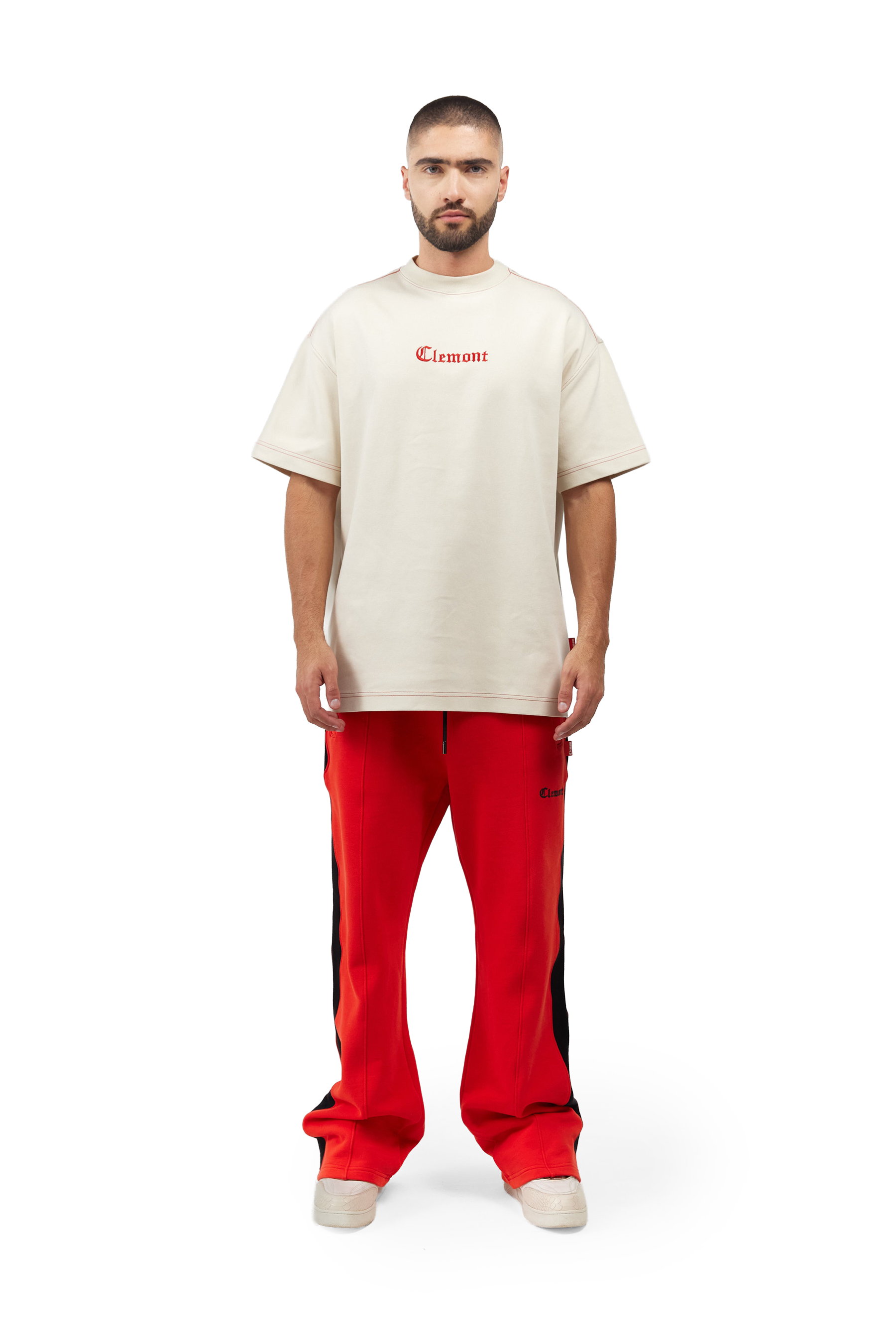 T-SHIRT MEN OVERSIZED  INFERNO COCONUT  CLEMONT