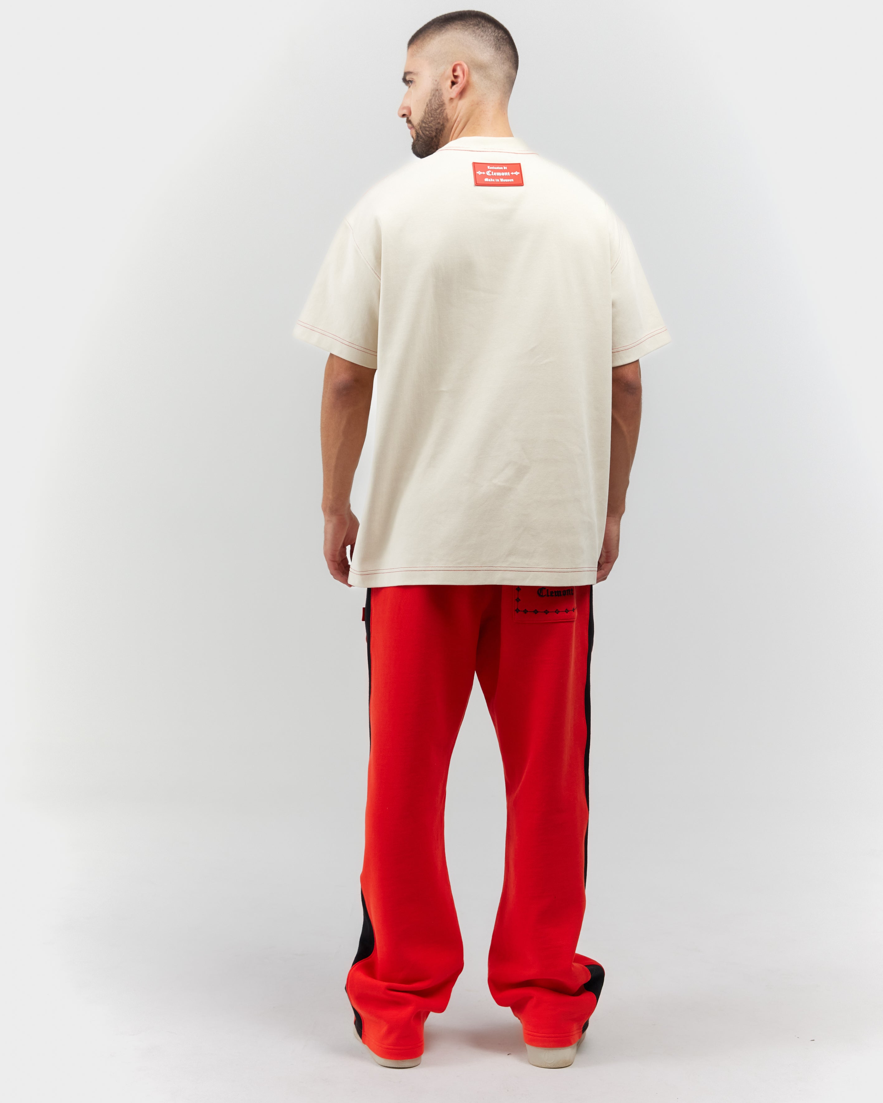 T-SHIRT MEN OVERSIZED  INFERNO COCONUT  CLEMONT