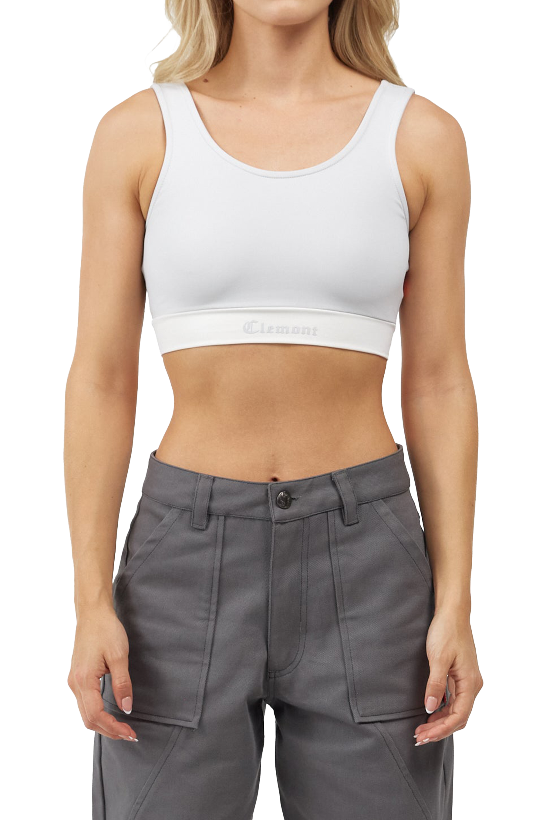 TOP WOMEN  VIBRANTE  GREY/CREAM   CLEMONT