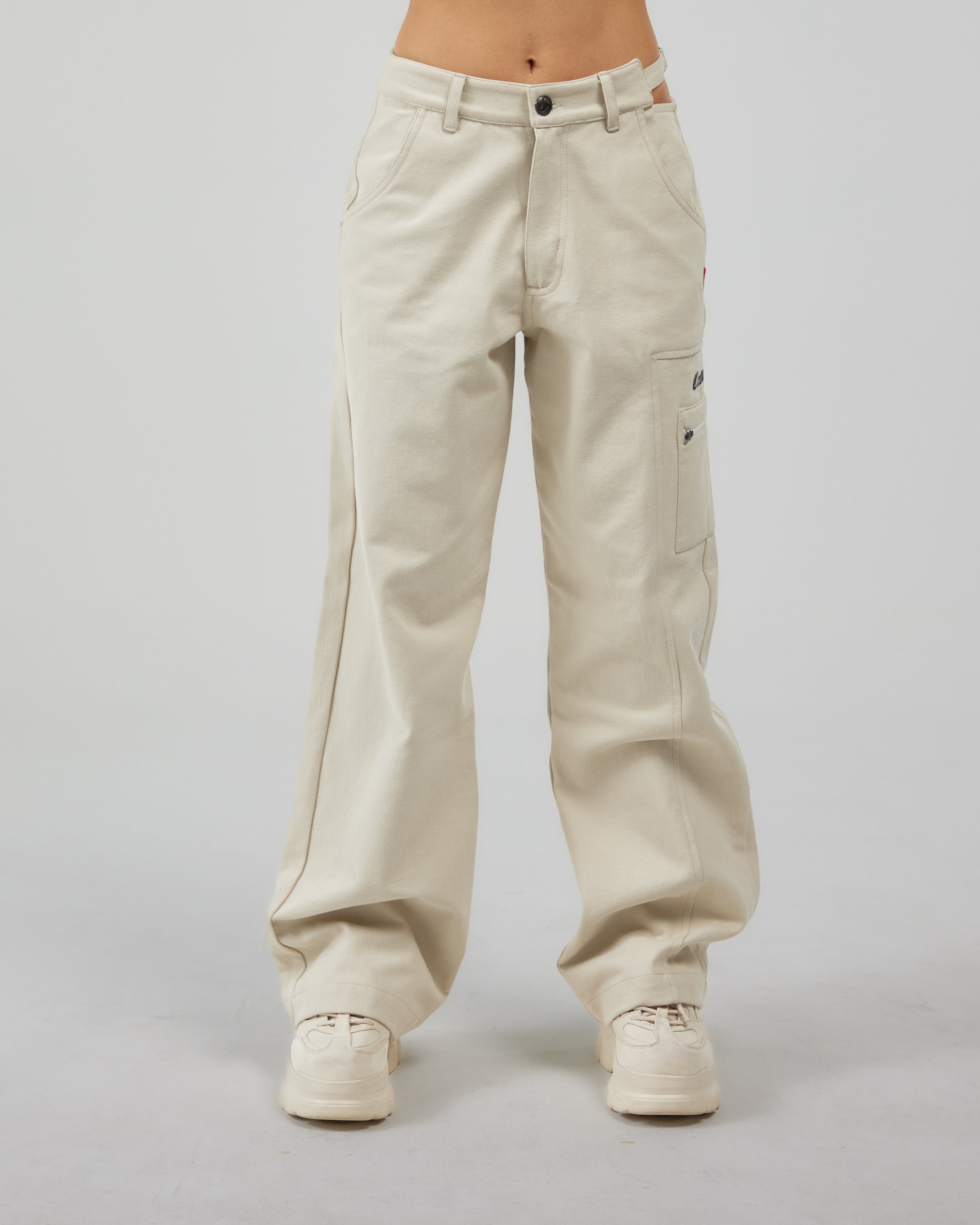 PANTALÓN MUJER STORICO  CREAM  CLEMONT