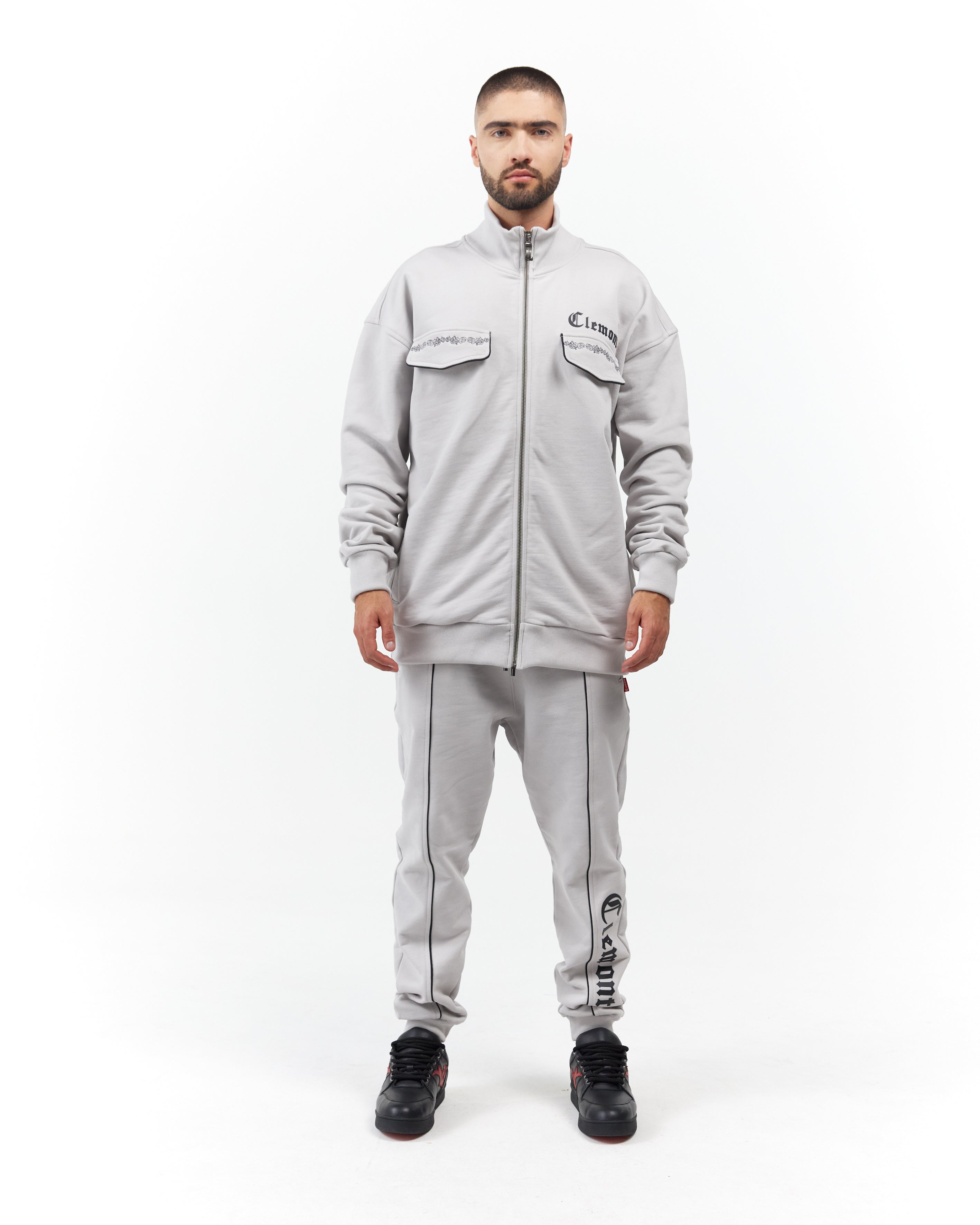 SWEATER MEN  CAREZZA  GREY CLEMONT