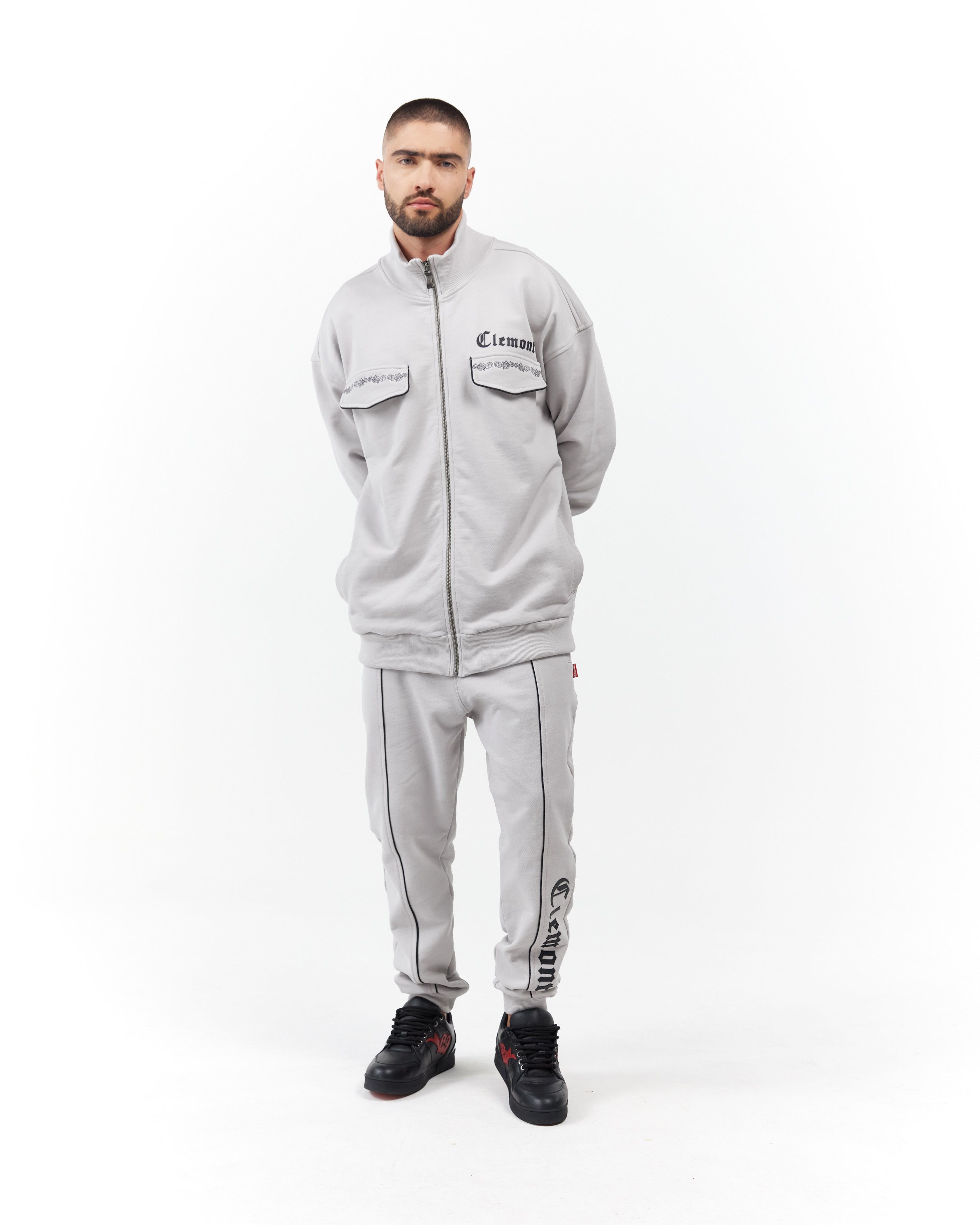 SWEATER MEN  CAREZZA  GREY CLEMONT