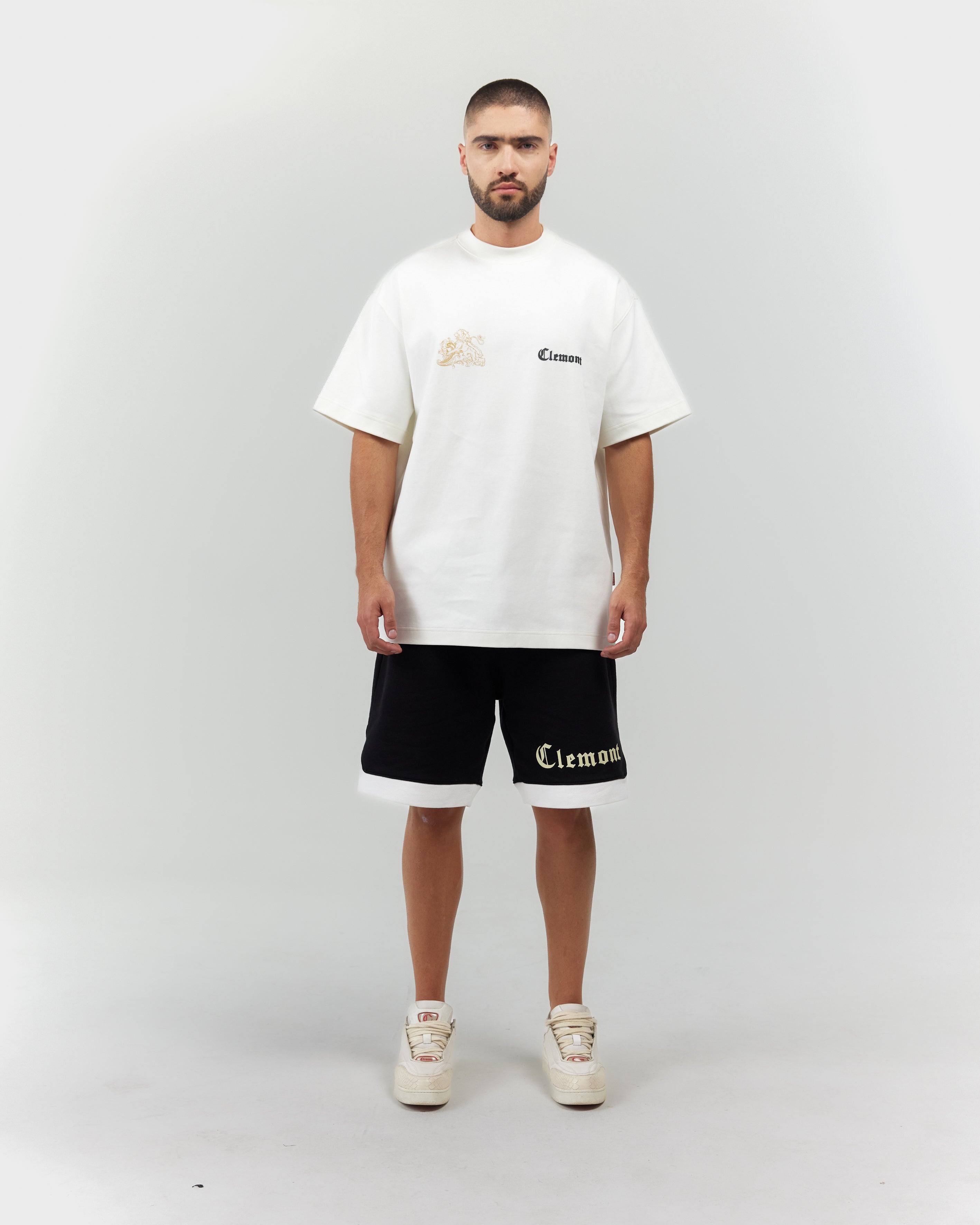 T-SHIRT MEN OVERSIZED  GIOIELLO CREAM  CLEMONT