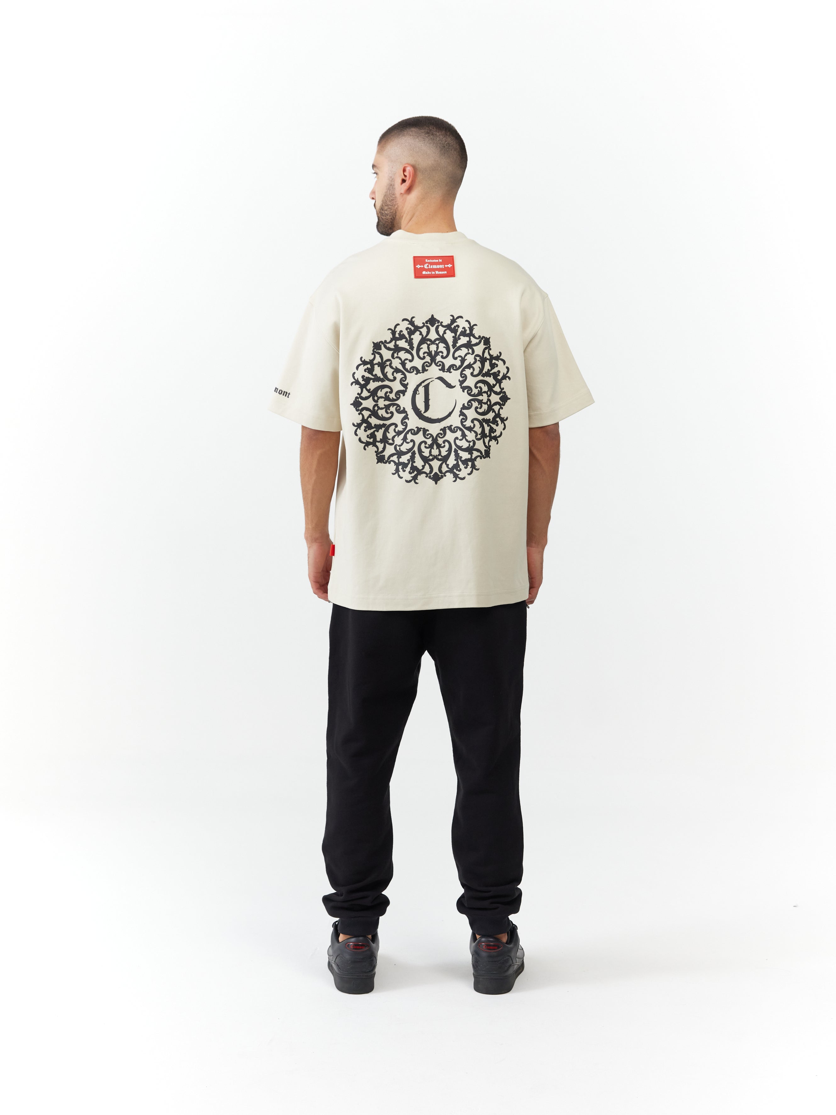 T-SHIRT MEN OVERSIZED  ABBONDANZA COCONUT  CLEMONT
