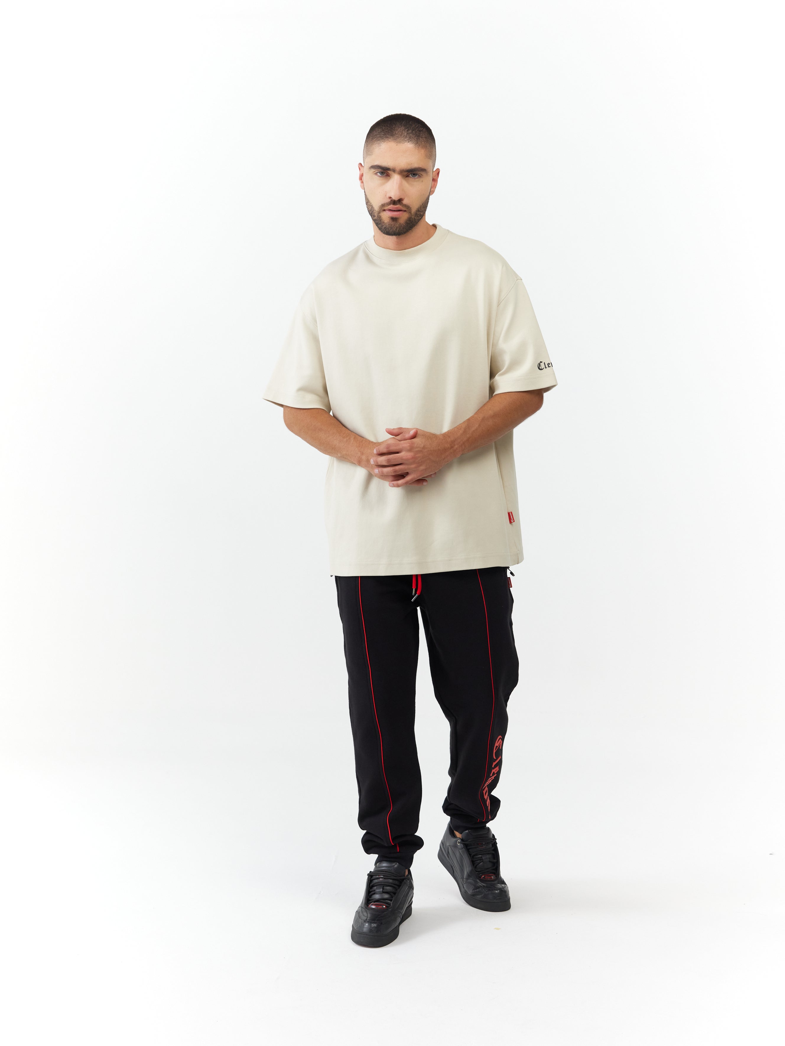 T-SHIRT MEN OVERSIZED  ABBONDANZA COCONUT  CLEMONT