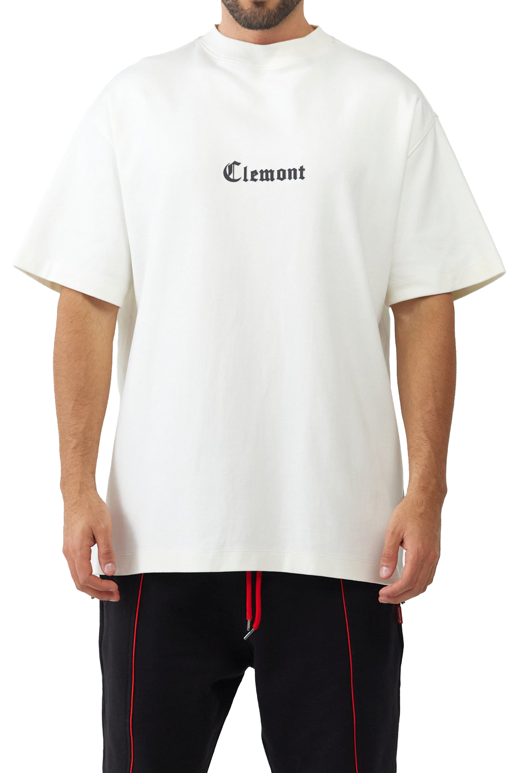 T-SHIRT MEN OVERSIZED  FULGORE CREAM  CLEMONT
