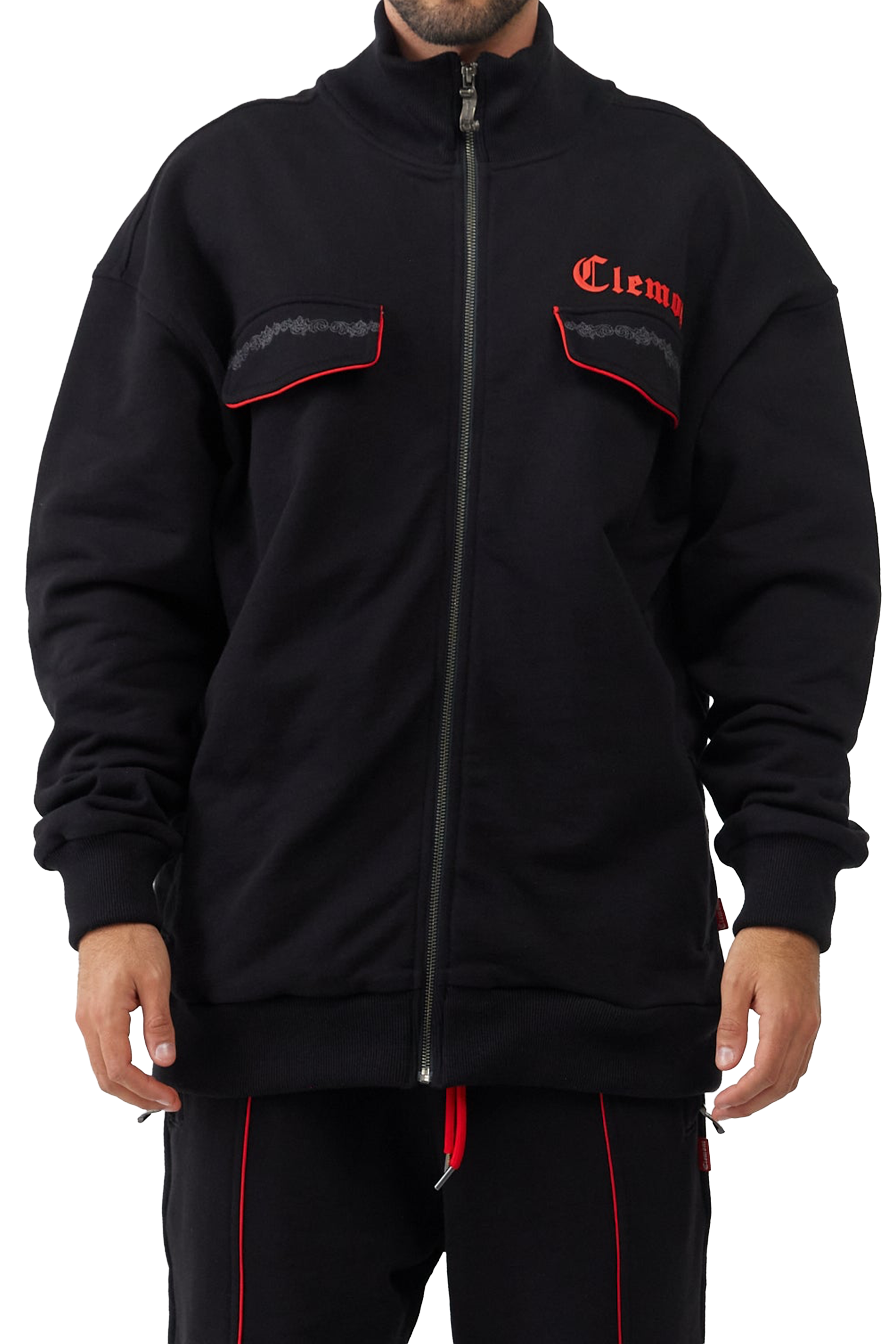 SWEATER MEN  CAREZZA  BLACK  CLEMONT
