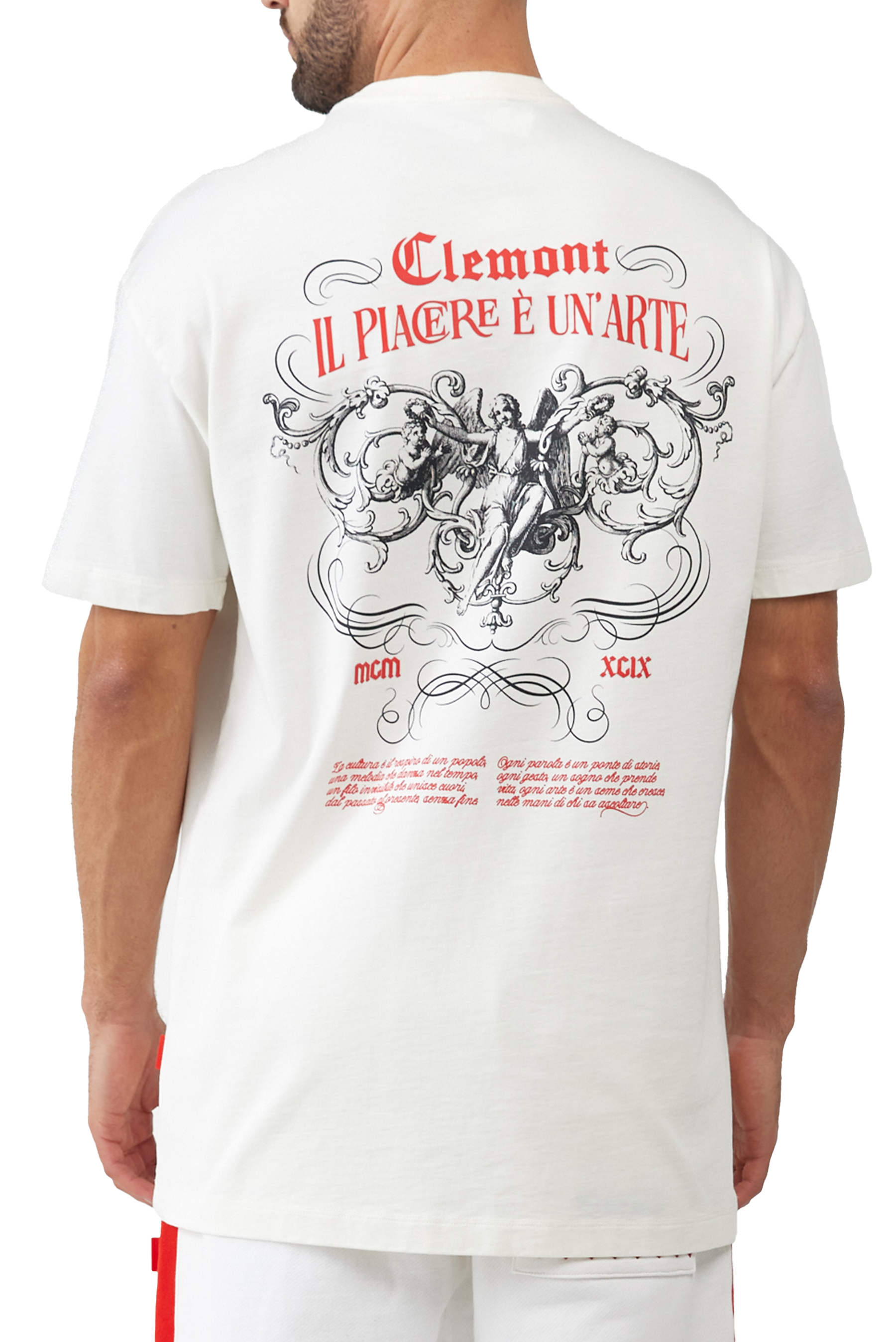 T-SHIRT MEN ESTILO CREAM  CLEMONT