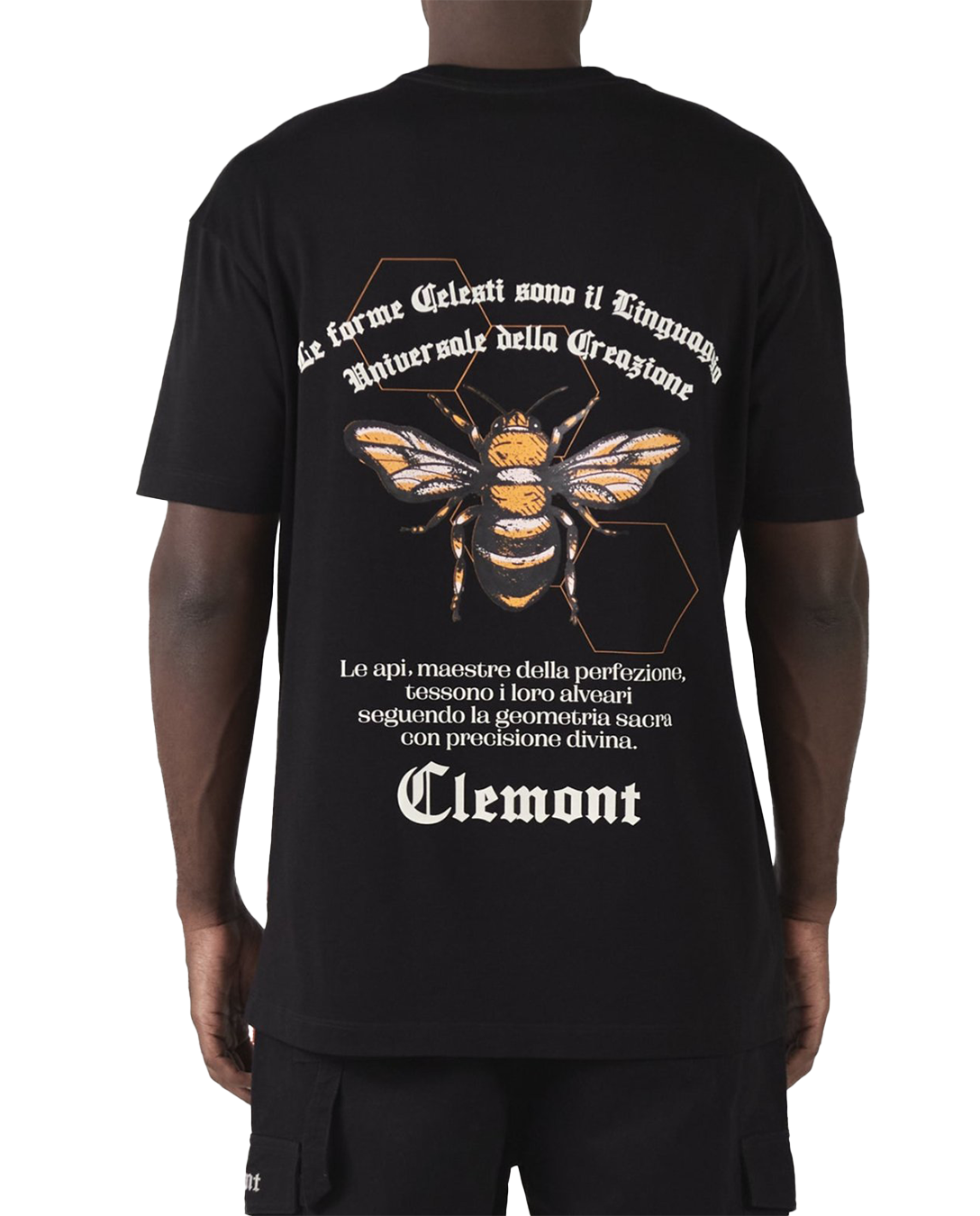 CLEMONT BLACK CHARIOT T-SHIRT