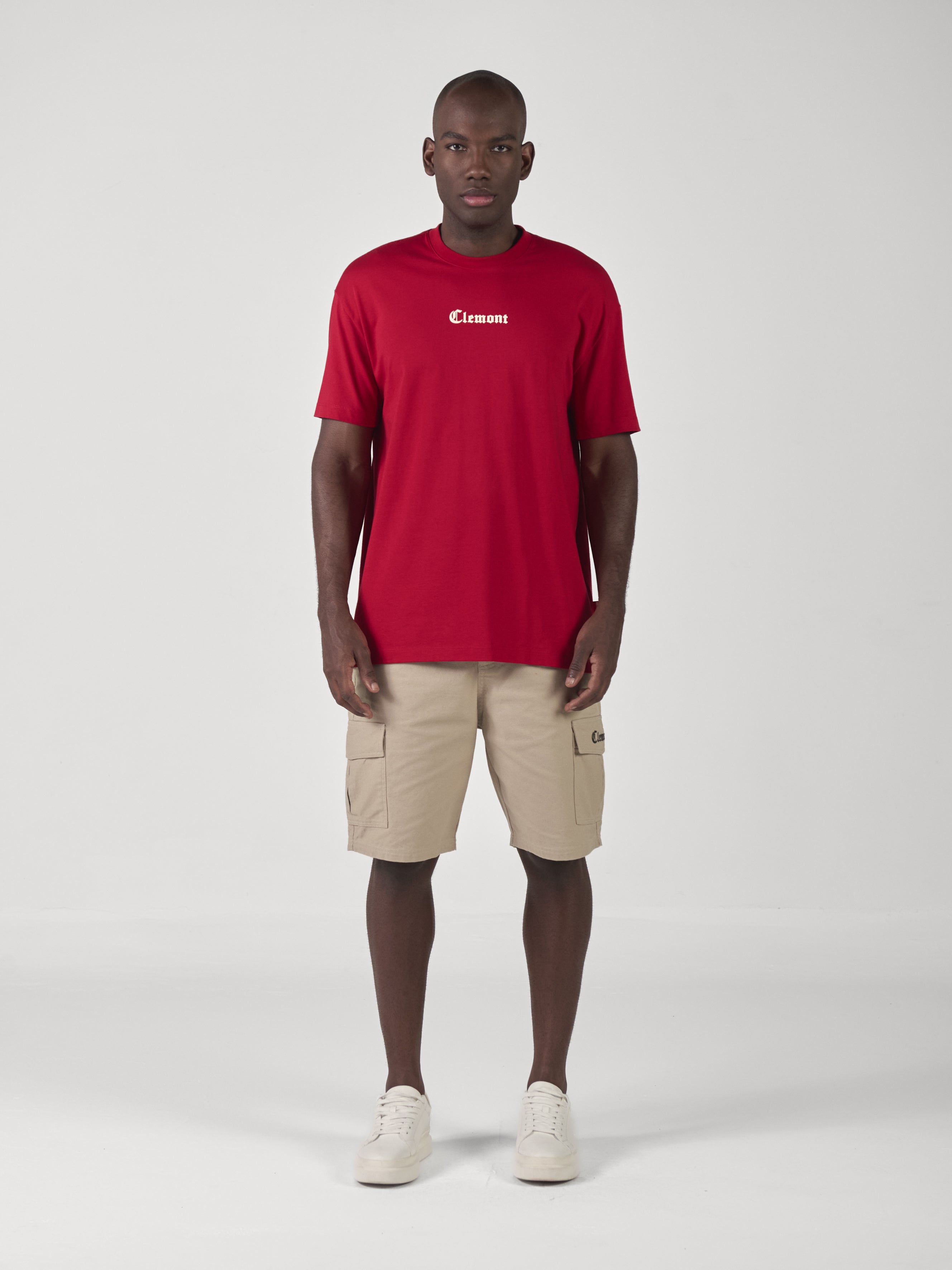 CLEMONT GEMELLI RED T-SHIRT