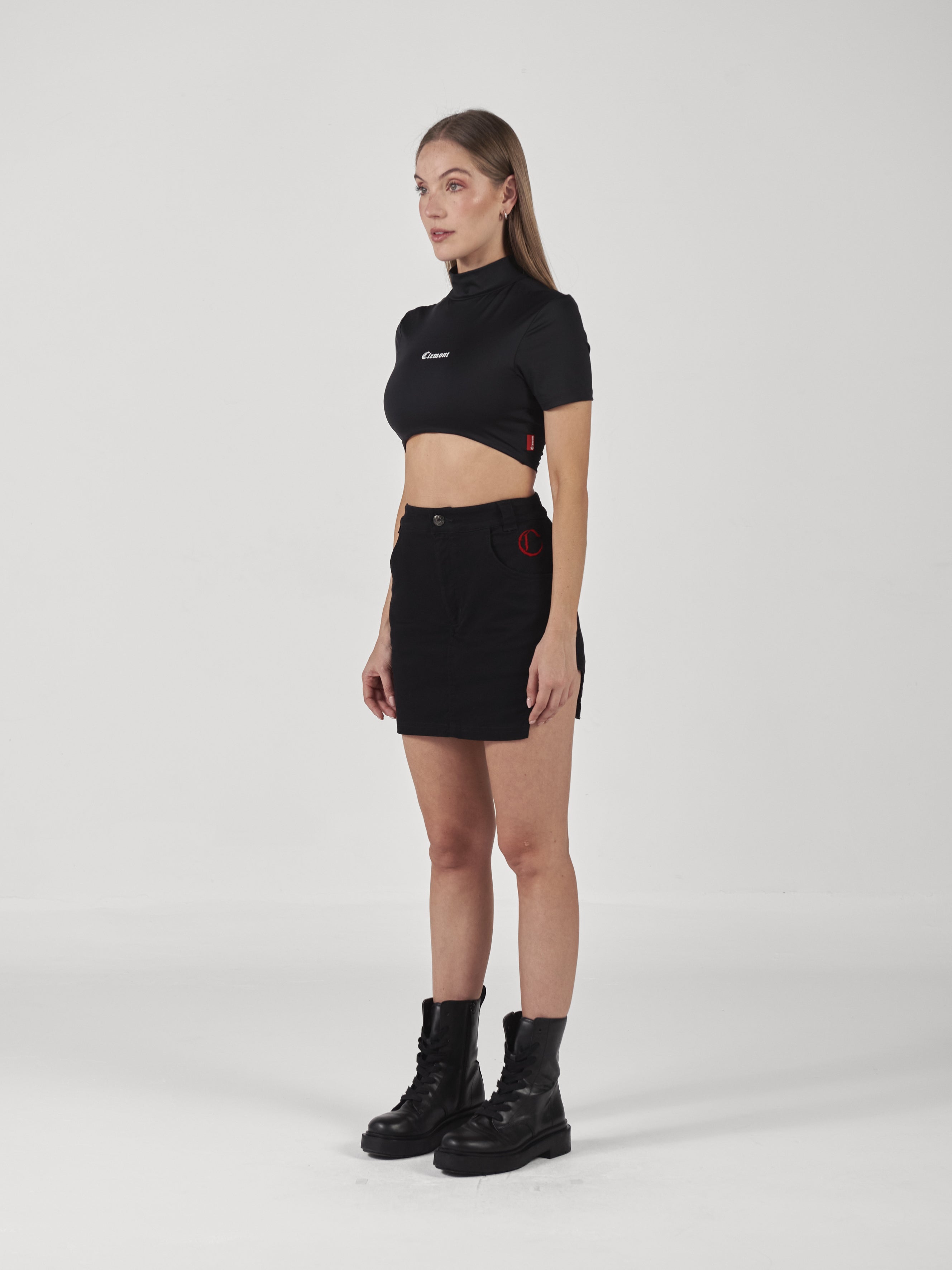 CROPTOP CASSIOPEA NEGRO CLEMONT