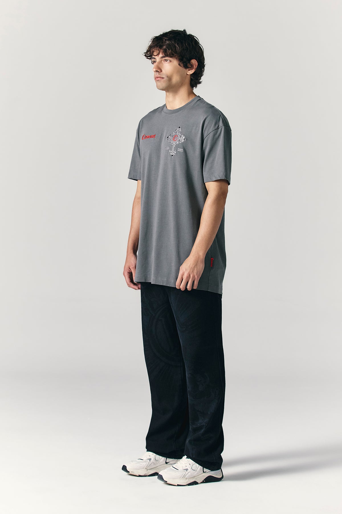 CAMISETA HOMBRE SEGNALE GRIS OSCURO CLEMONT