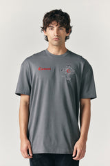 CAMISETA HOMBRE SEGNALE GRIS OSCURO CLEMONT