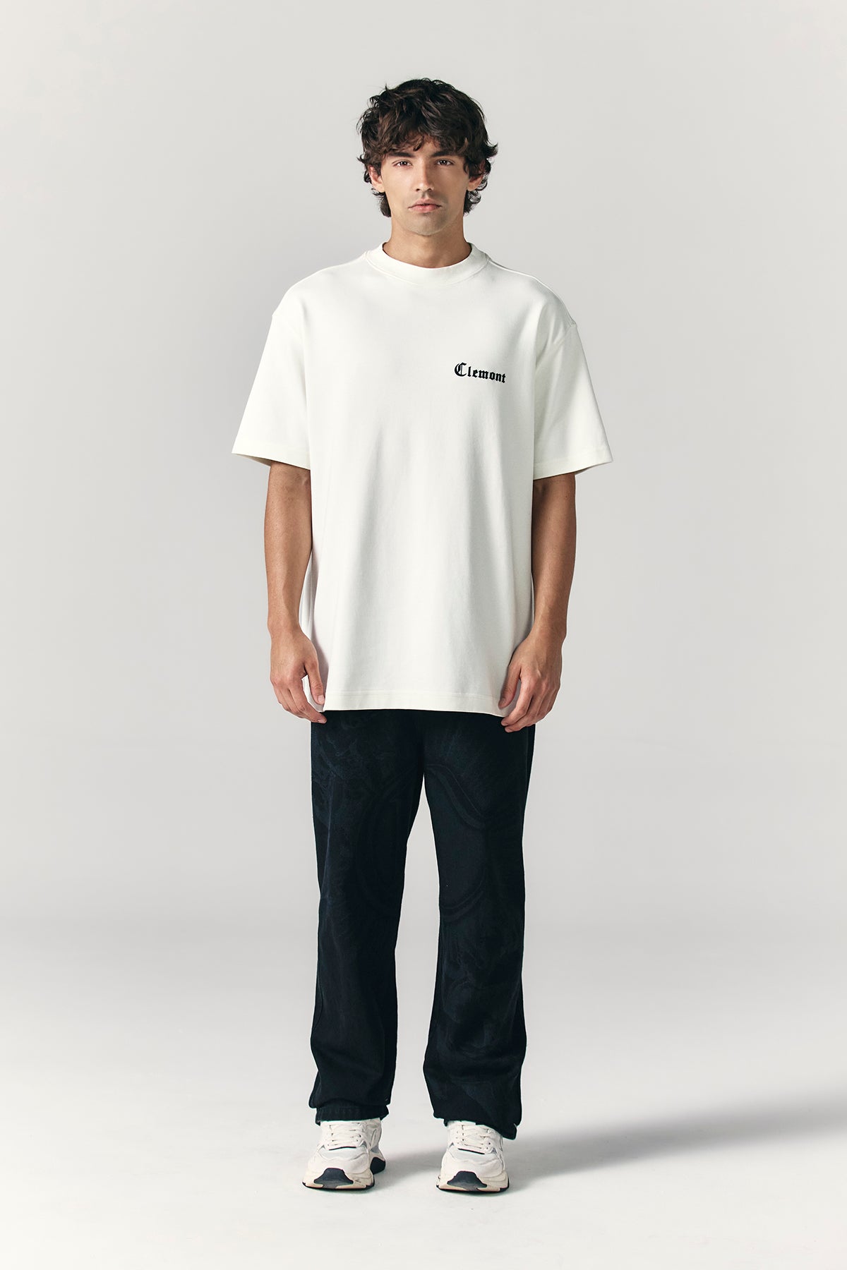 CAMISETA OVERSIZED HOMBRE NERUME CREMA CLEMONT