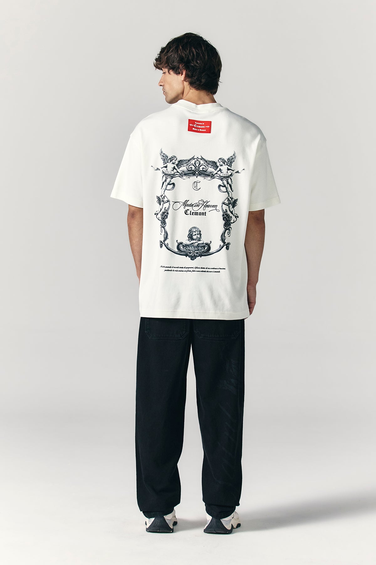 CAMISETA OVERSIZED HOMBRE NERUME CREMA CLEMONT