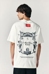 CAMISETA OVERSIZED HOMBRE NERUME CREMA CLEMONT