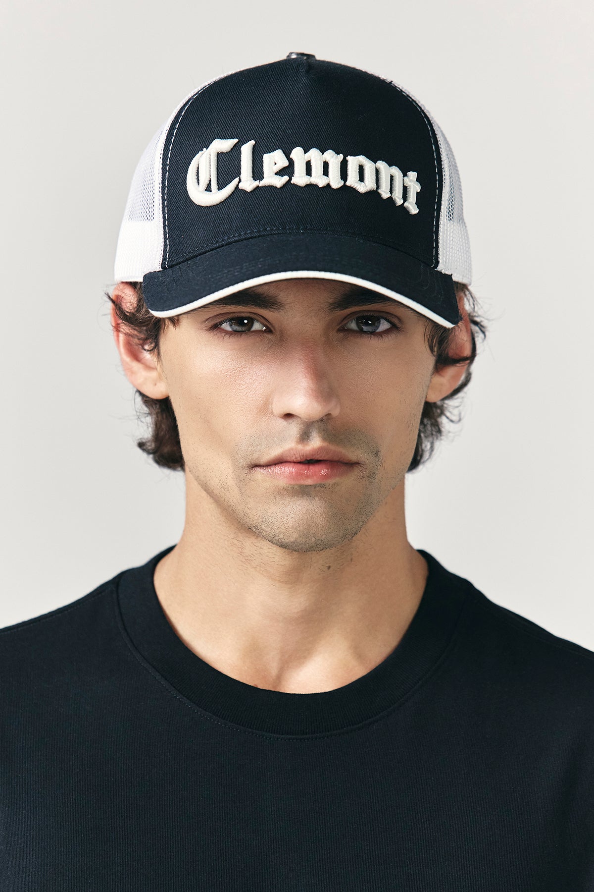 GORRA SPECCHIO NEGRO/CREMA CLEMONT
