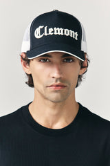 GORRA SPECCHIO NEGRO/CREMA CLEMONT