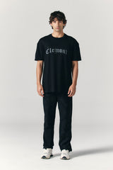CAMISETA HOMBRE LUNARIA NEGRO CLEMONT
