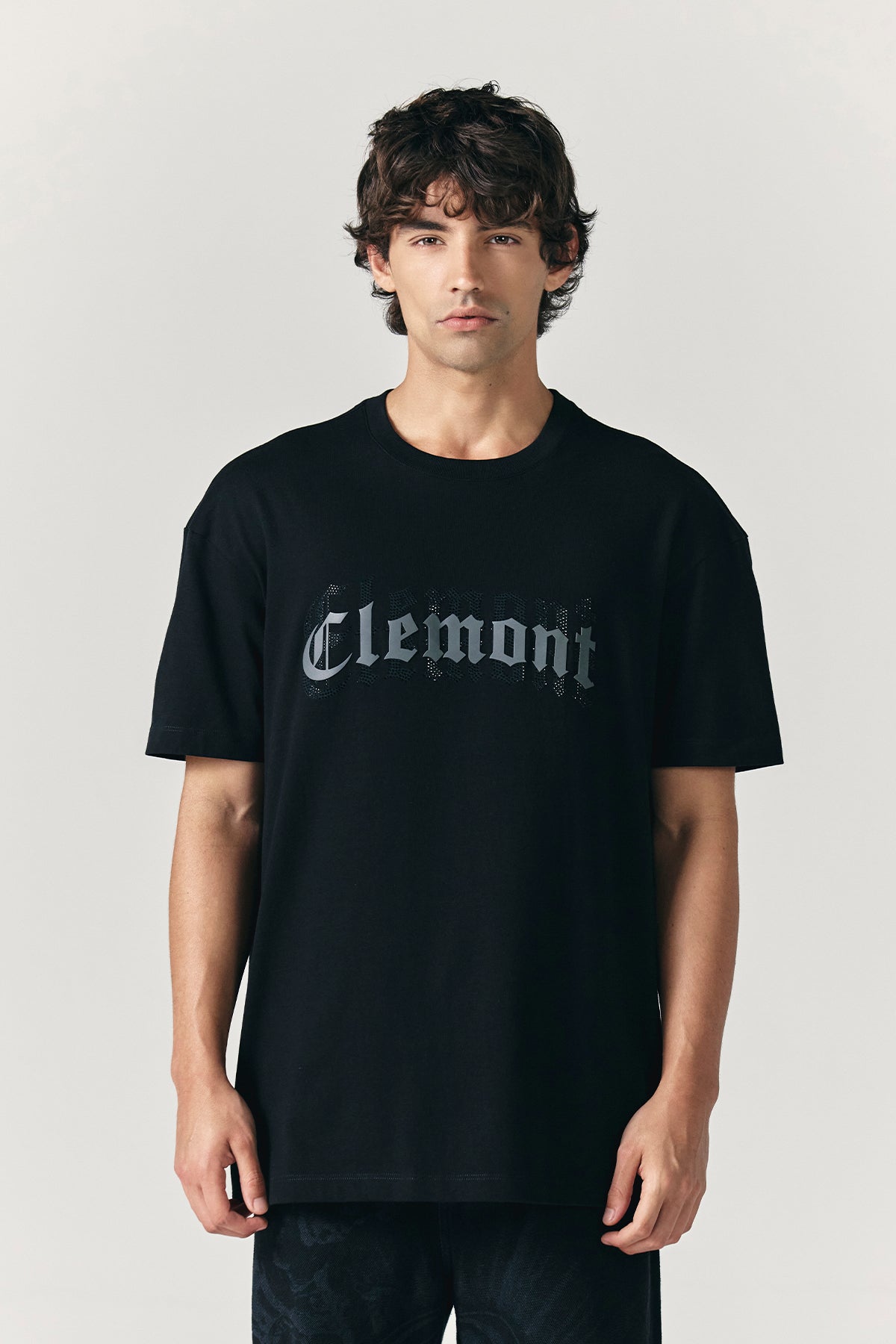 CAMISETA HOMBRE LUNARIA NEGRO CLEMONT