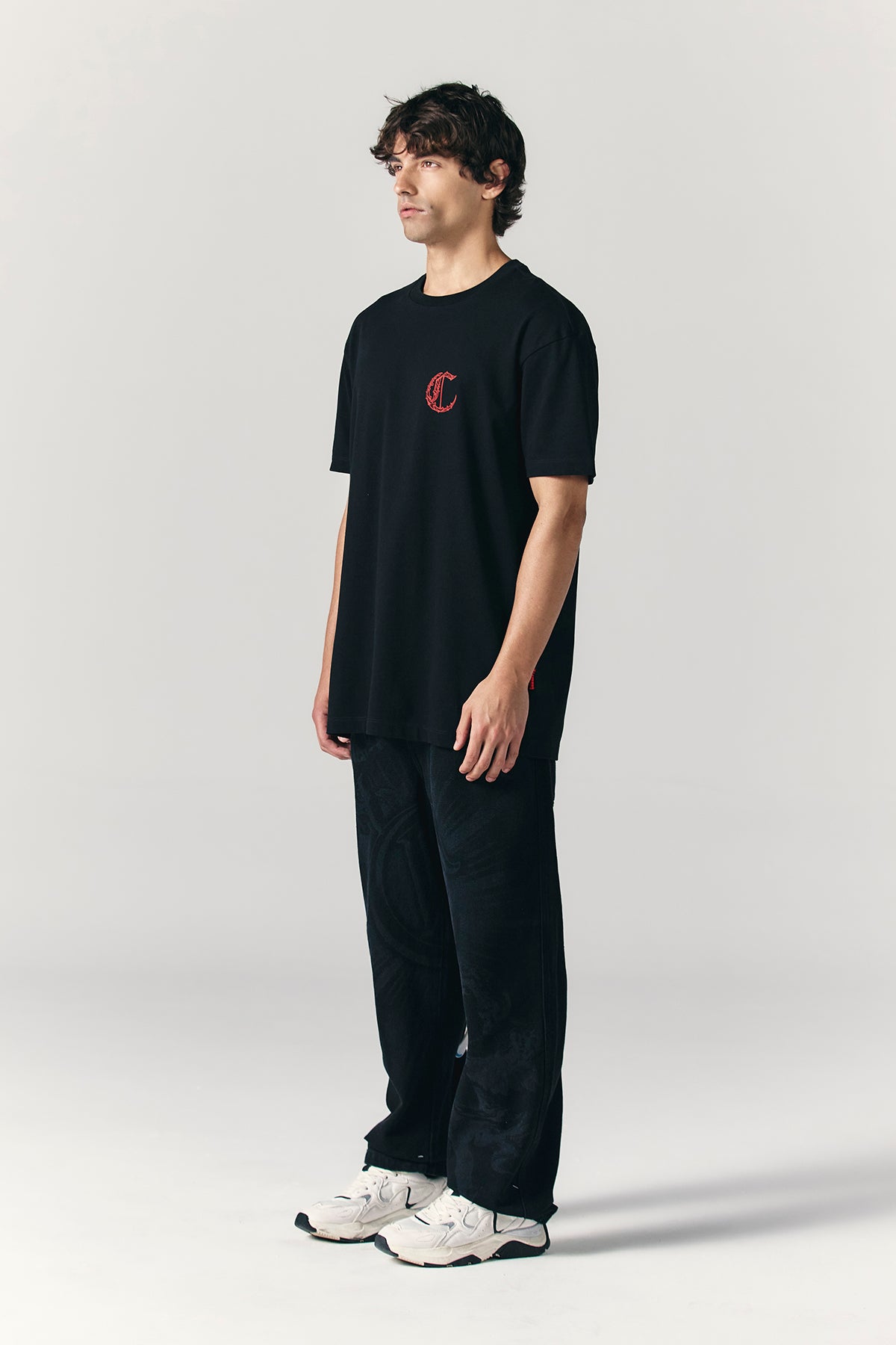 CAMISETA HOMBRE SMARRIMENTO NEGRO CLEMONT