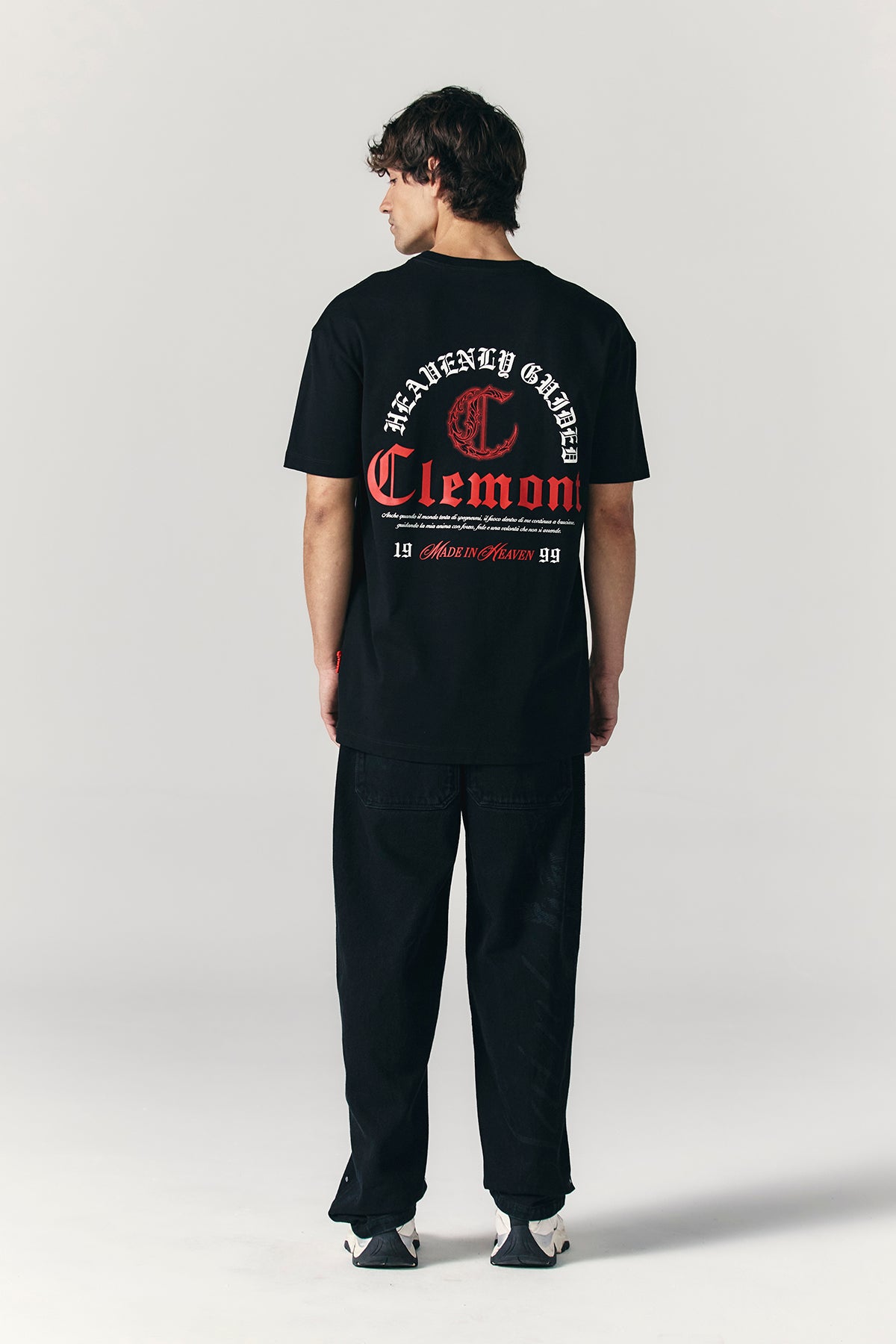 CAMISETA HOMBRE SMARRIMENTO NEGRO CLEMONT