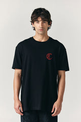 CAMISETA HOMBRE SMARRIMENTO NEGRO CLEMONT