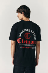 CAMISETA HOMBRE SMARRIMENTO NEGRO CLEMONT