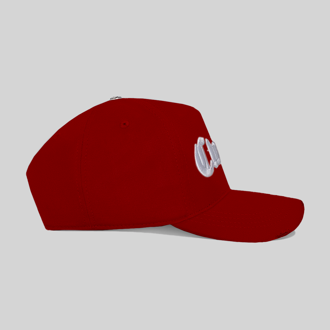 GORRA FRANCESCO ROJO BLANCO CLEMONT