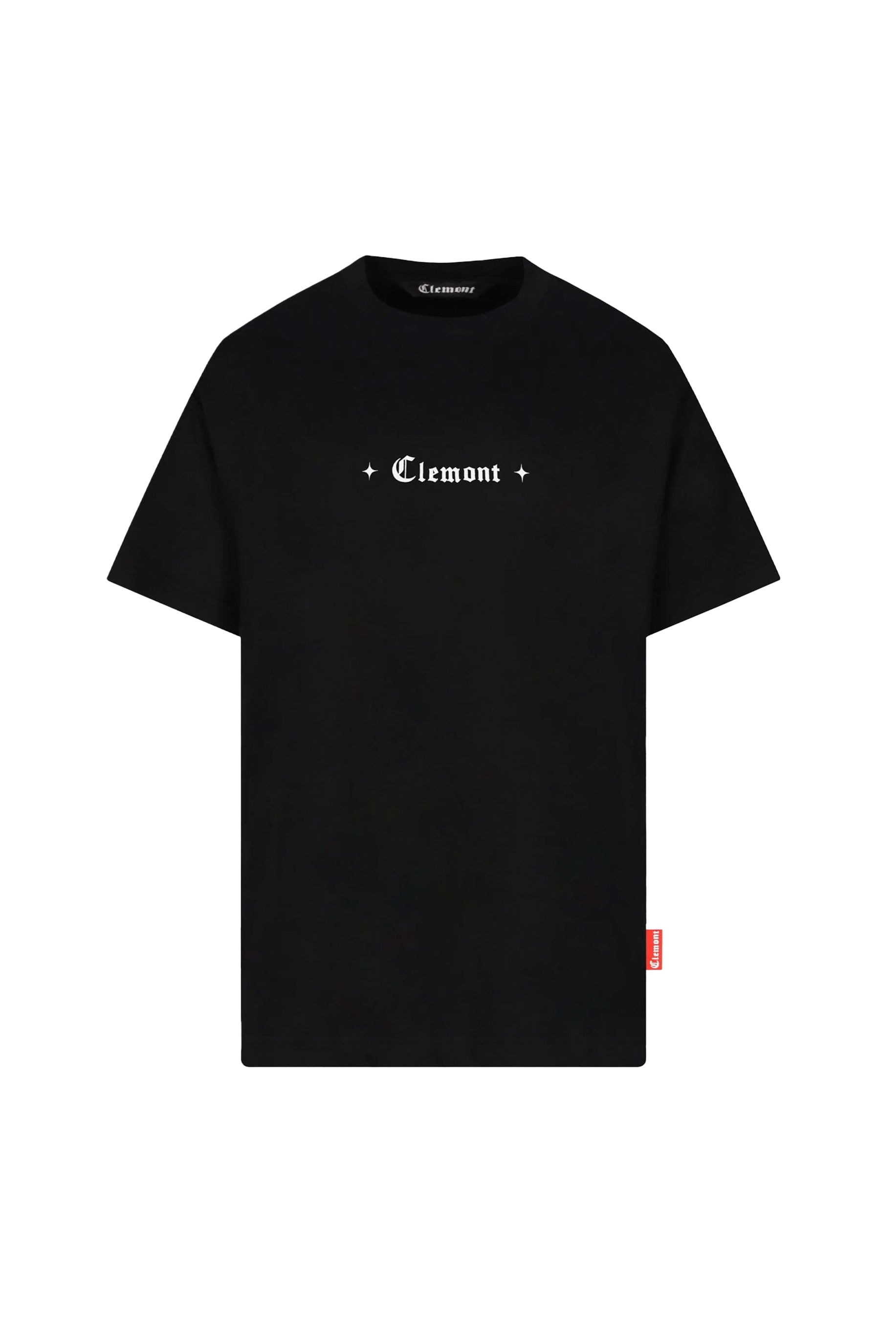 T-SHIRT MEN OVERSIZED  ECLATANTE BLACK  CLEMONT