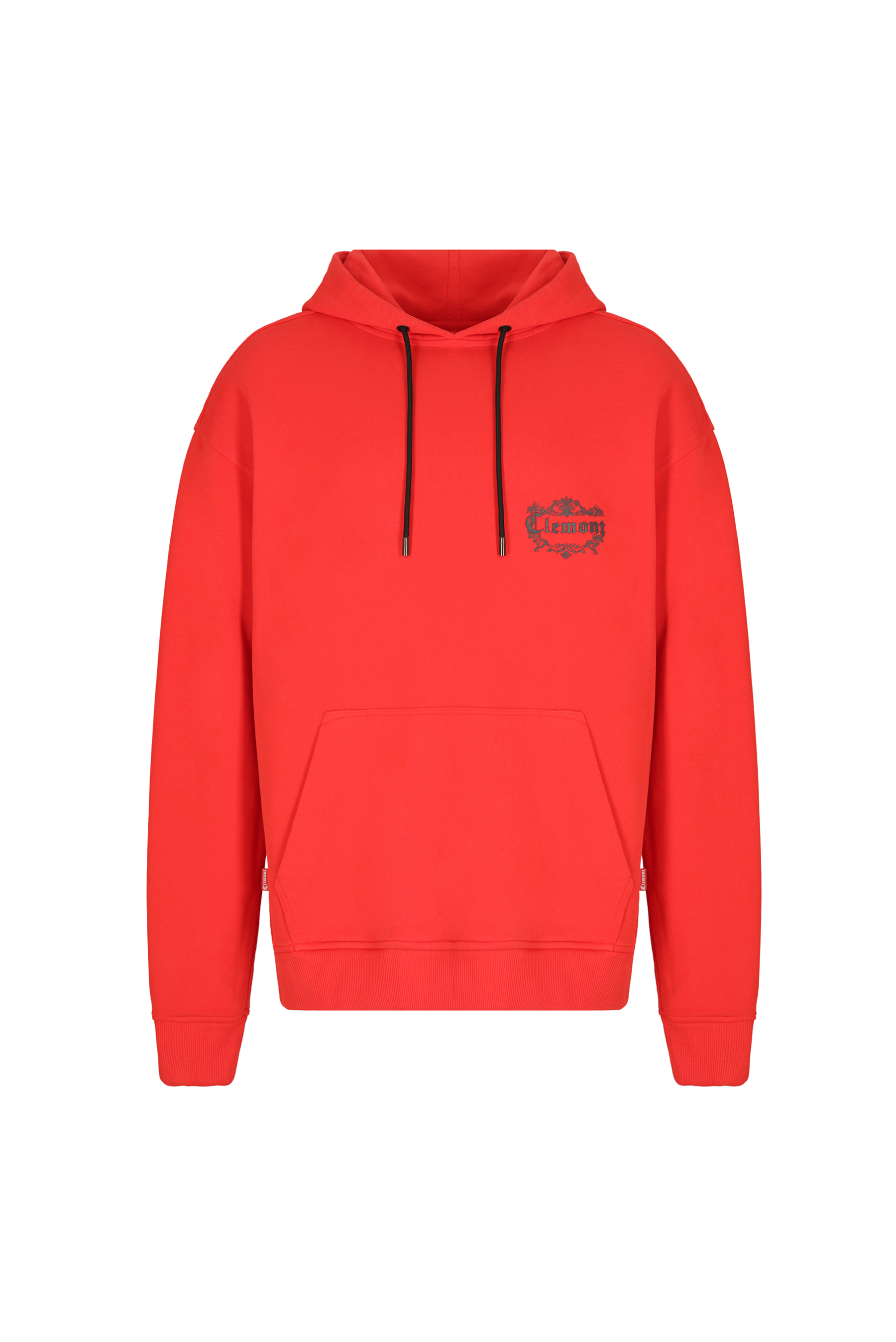 HOODIE MEN  FIORITURA RED CLEMONT