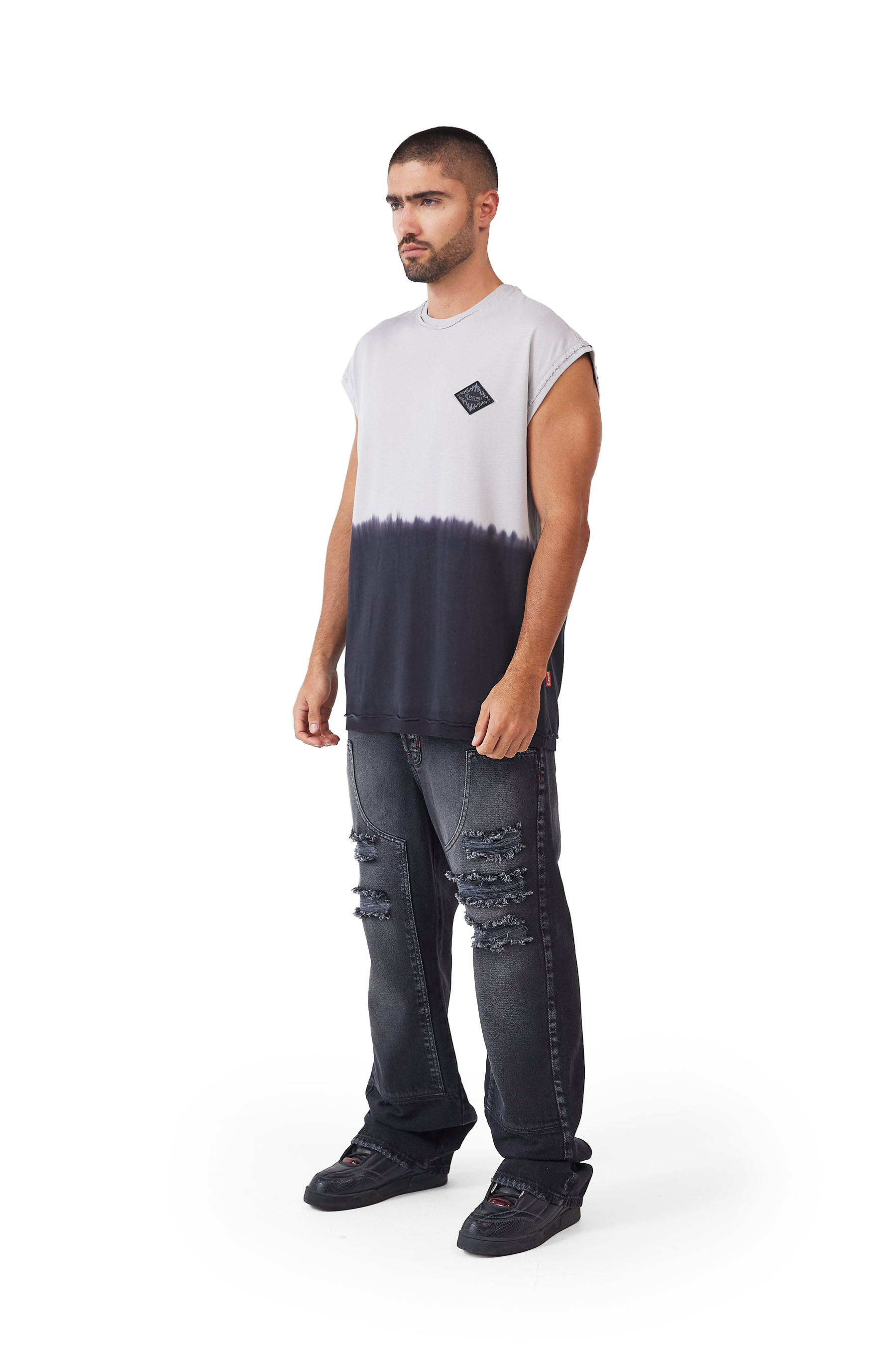 CAMISETA HOMBRE RIFLESSO NEGRO CLEMONT