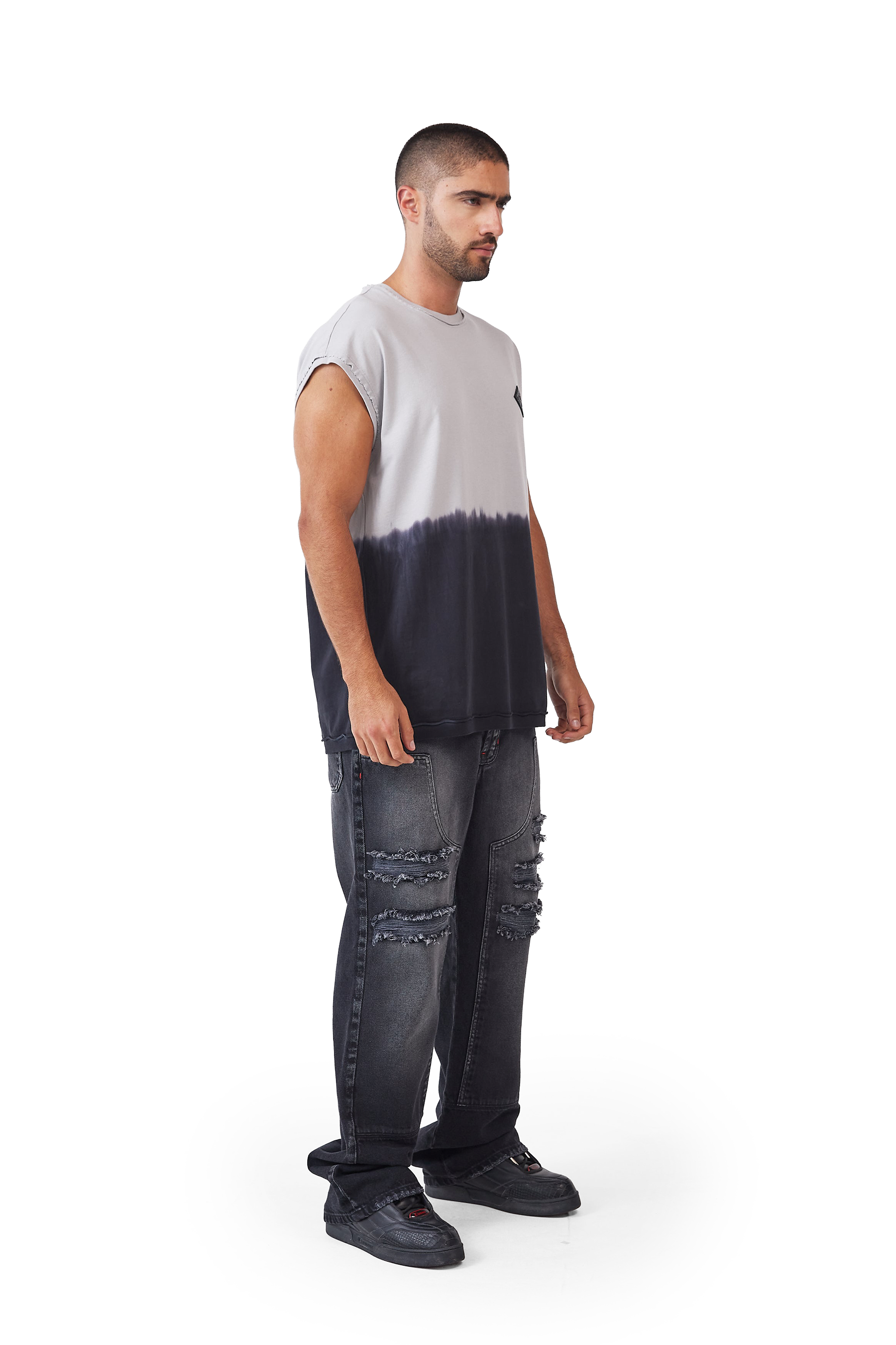 CAMISETA HOMBRE RIFLESSO NEGRO CLEMONT