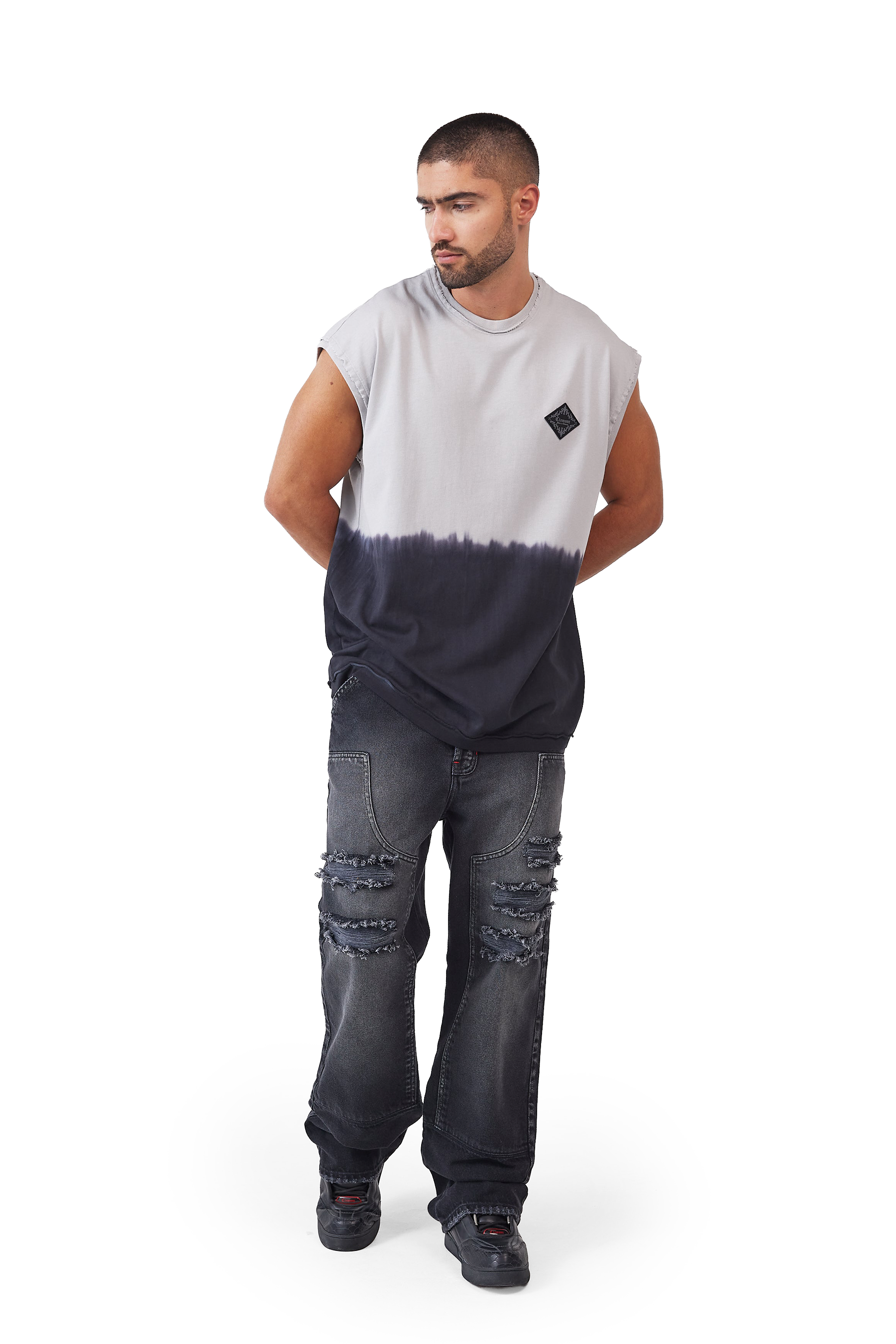 CAMISETA HOMBRE RIFLESSO NEGRO CLEMONT