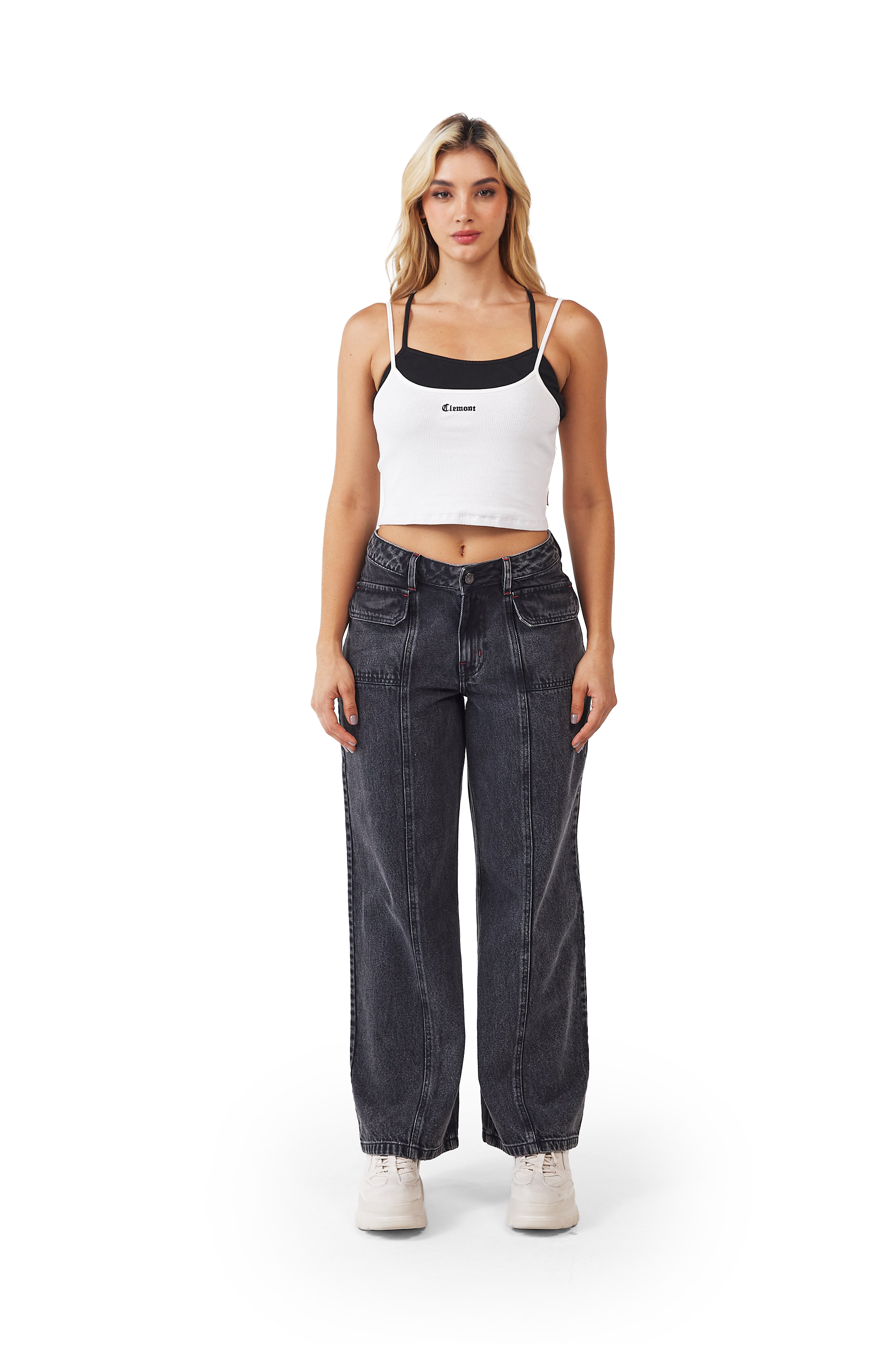 CROP TOP OSCILLARE CREMA CLEMONT