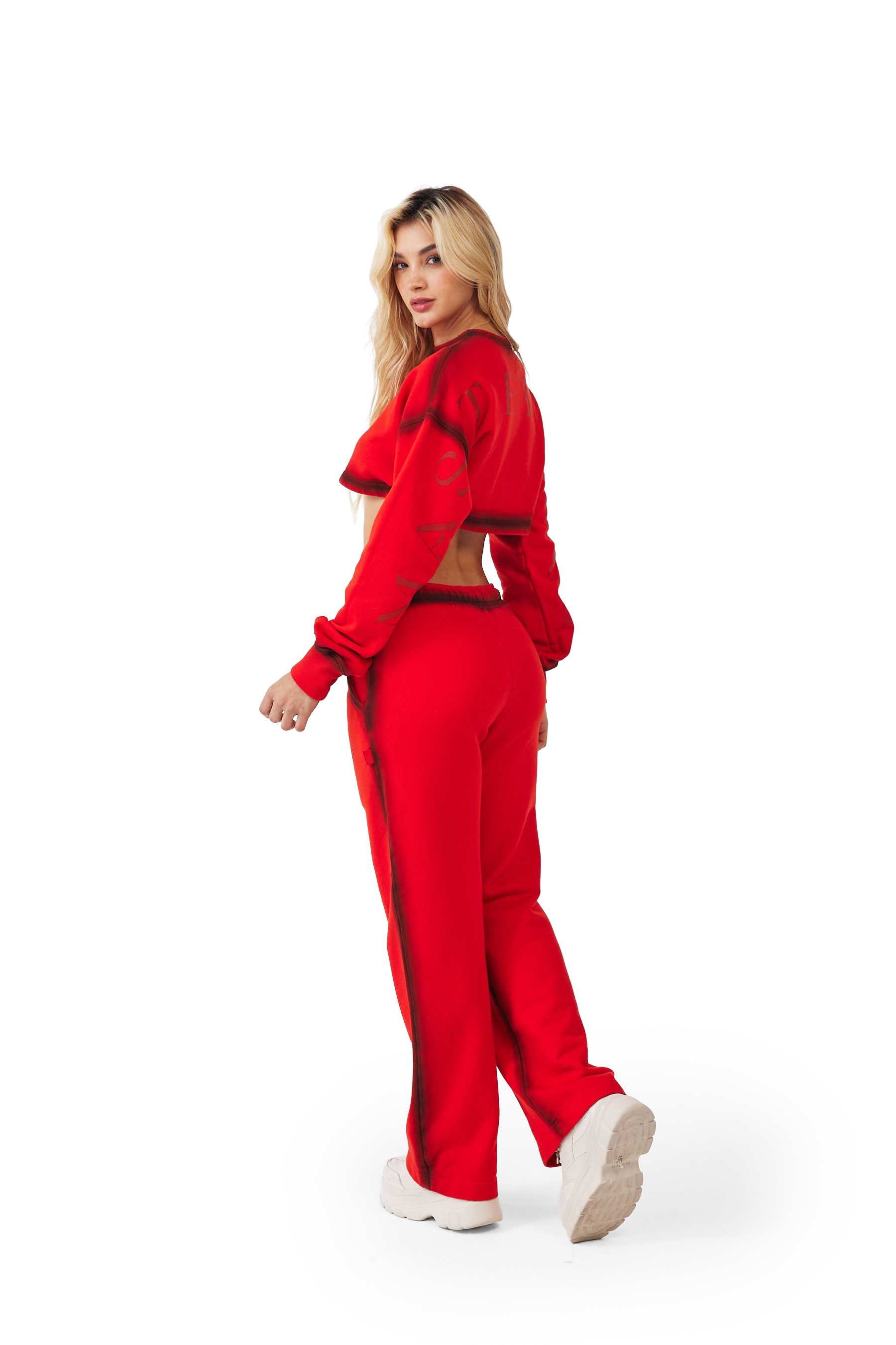 BUZO MUJER TENEBRA ROJO CLEMONT