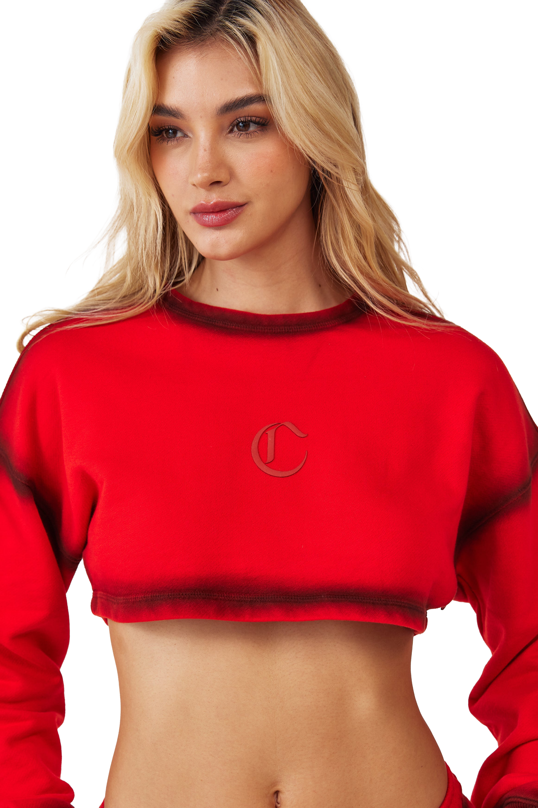 BUZO MUJER TENEBRA ROJO CLEMONT