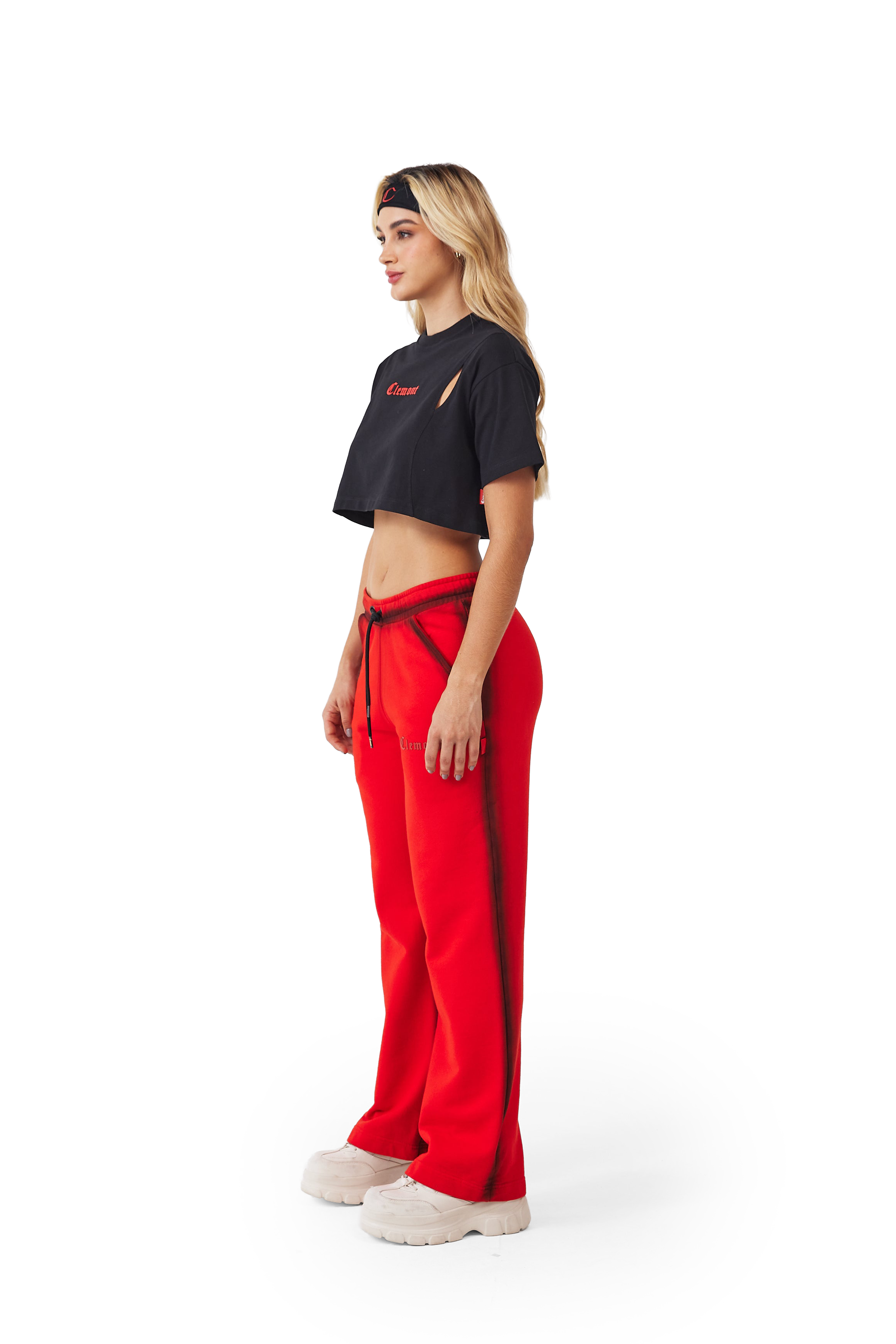 CROP TOPS SOFFERENZA NEGRO CLEMONT
