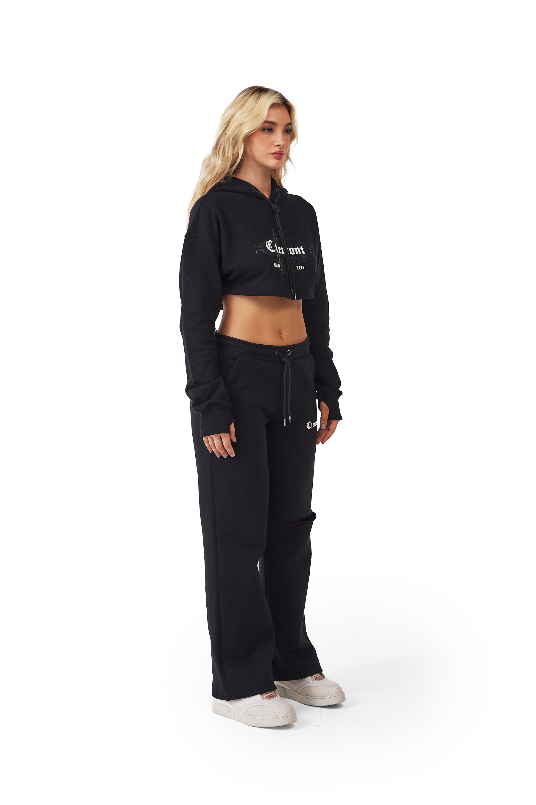 BUZO MUJER ROVINA  NEGRO CLEMONT
