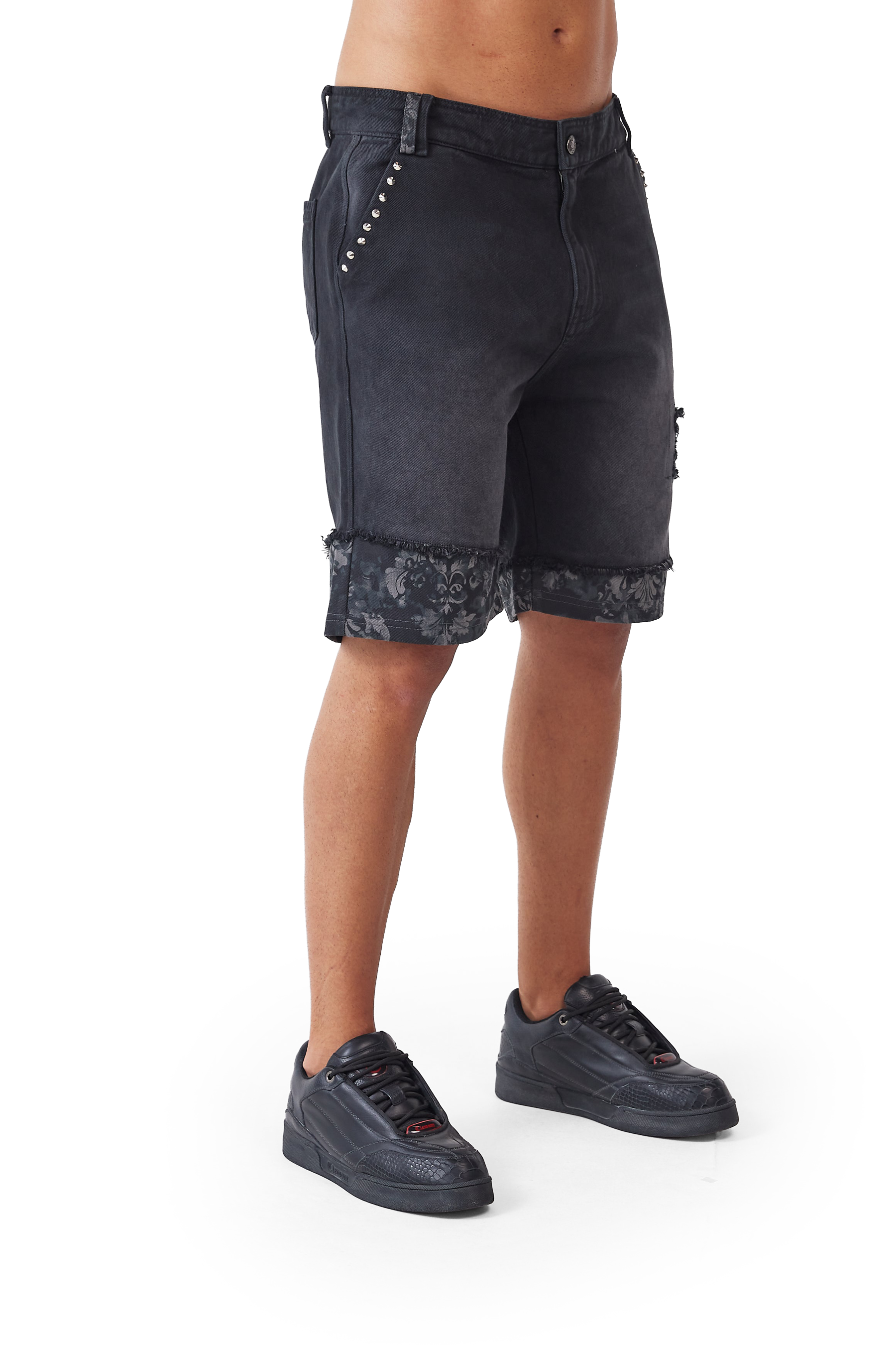 JOGGER SHORTS IMMORALE NEGRO CLEMONT