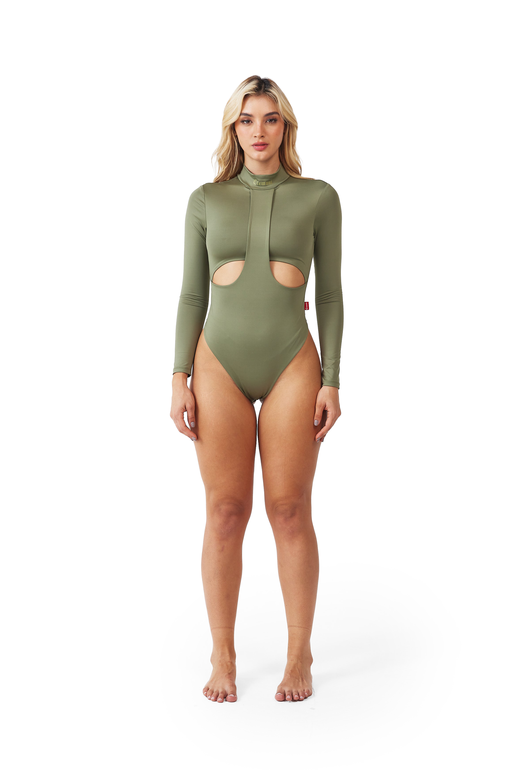 BODYSUITS CRUDELE  VERDE OLIVA CLEMONT