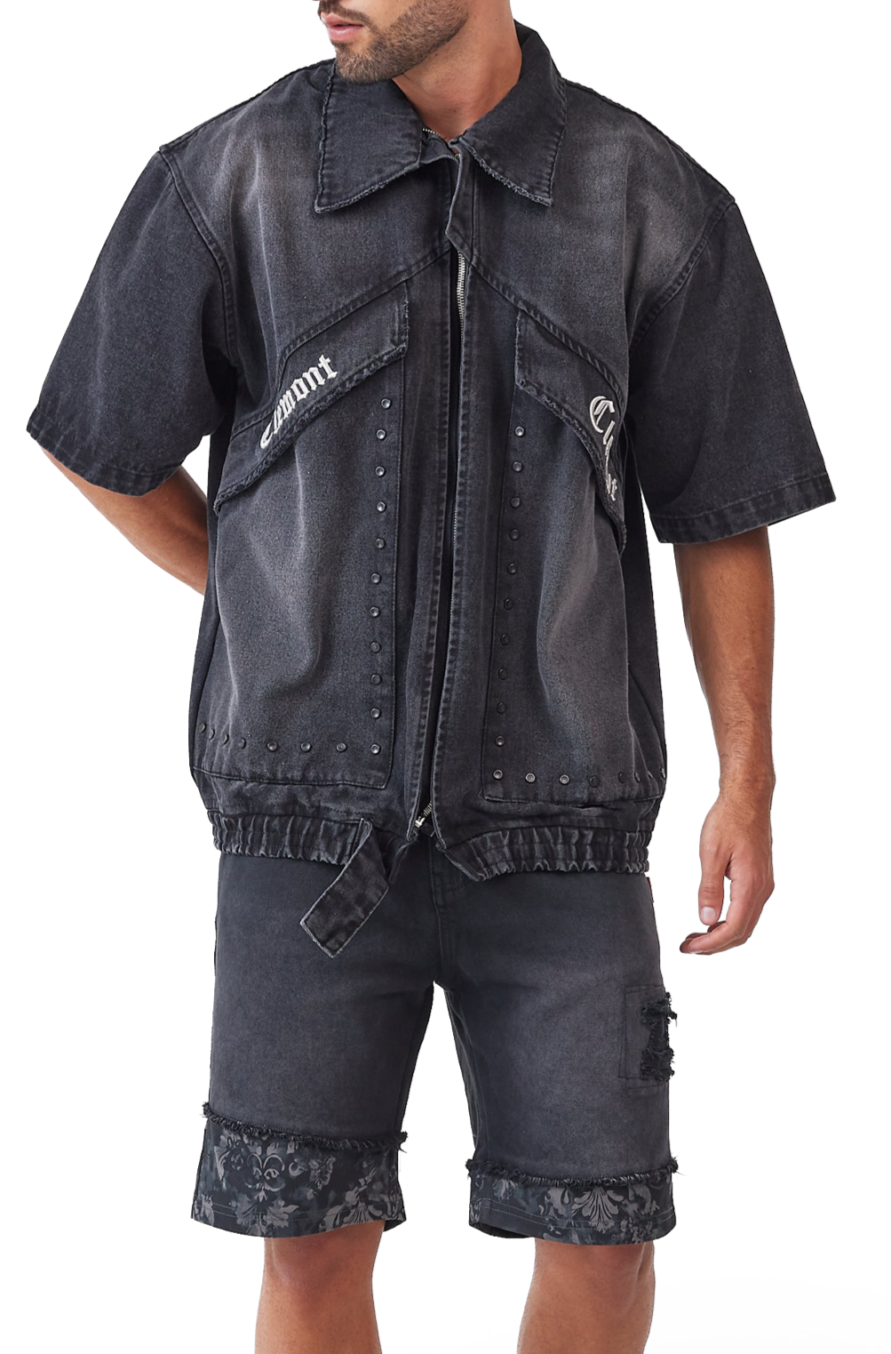 CAMISETA HOMBRE RESURREZIONE NEGRO CLEMONT