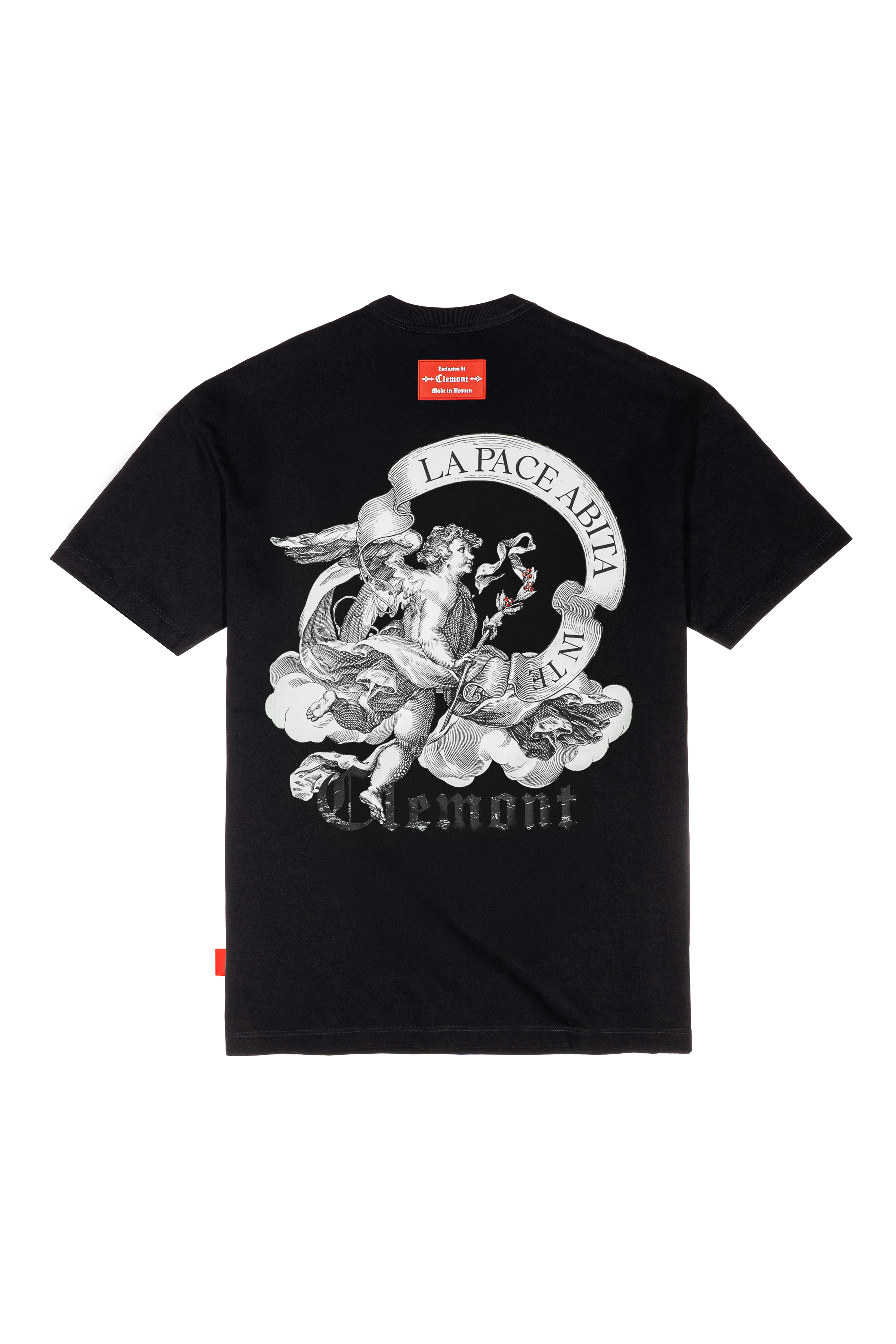 CAMISETA OVERSIZED HOMBRE LUSINGA NEGRO CLEMONT