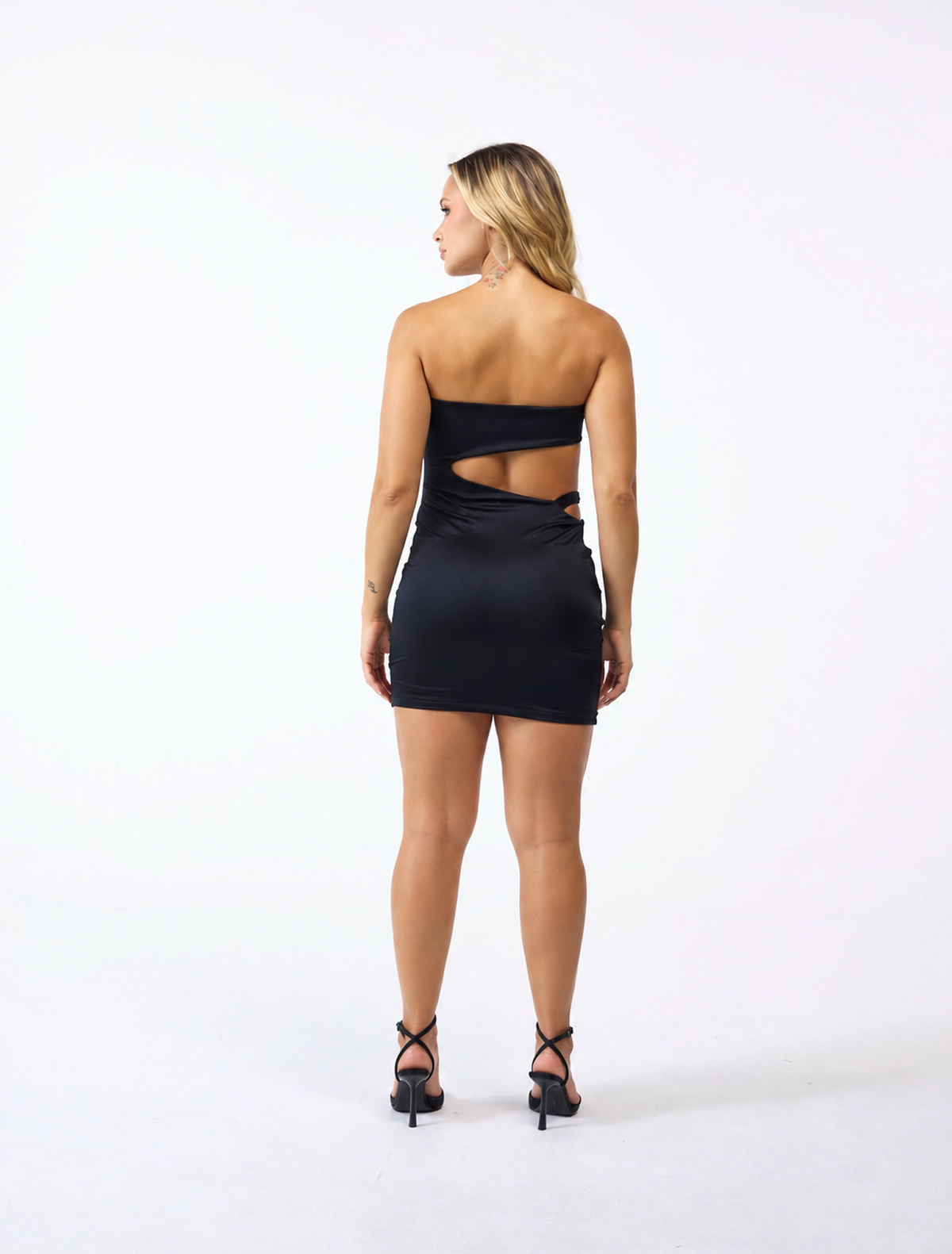 BLACK MARTYR DRESS FOR WOMEN CLEMONT-4