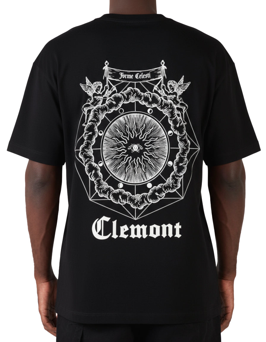 CAMISETA NEBULA NEGRO CLEMONT