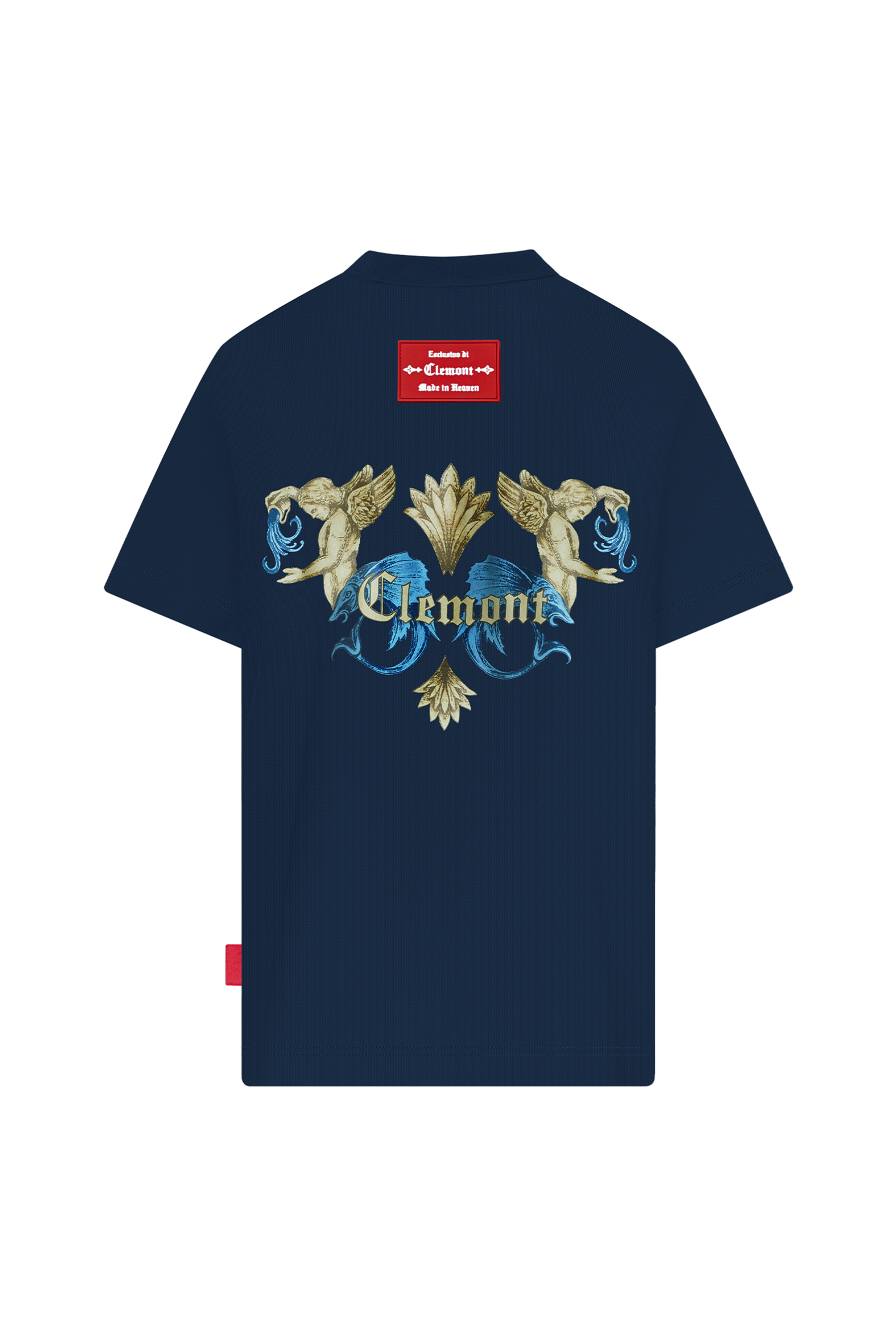 CAMISETA OVERSIZED AURORA AZUL CLEMONT